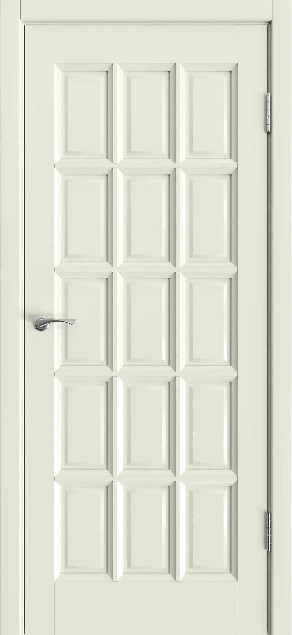 Дверь межкомнатная Массив ольхи Шарден ДГ Белый (65)