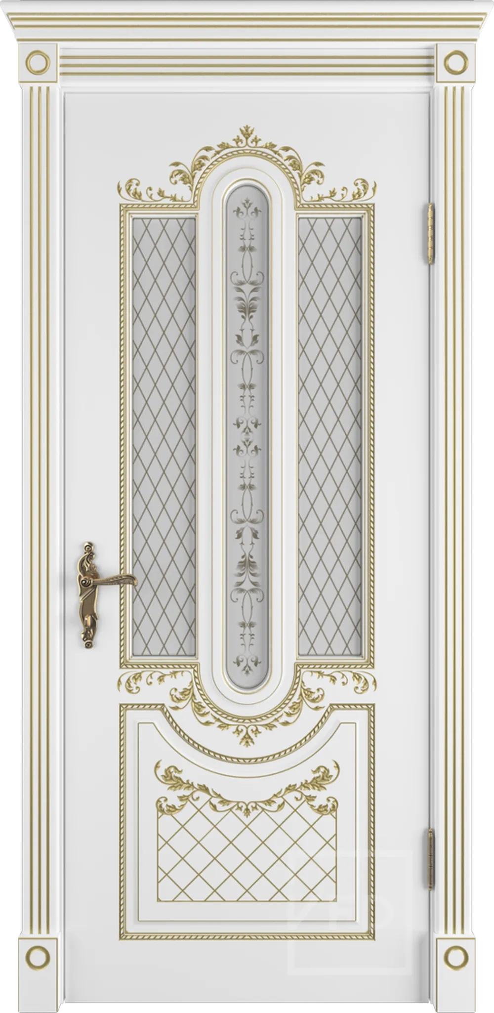 Александрия ДО 3D 3D Art Cloud Белая эмаль пат. золото PG НЕСТАНДАРТ