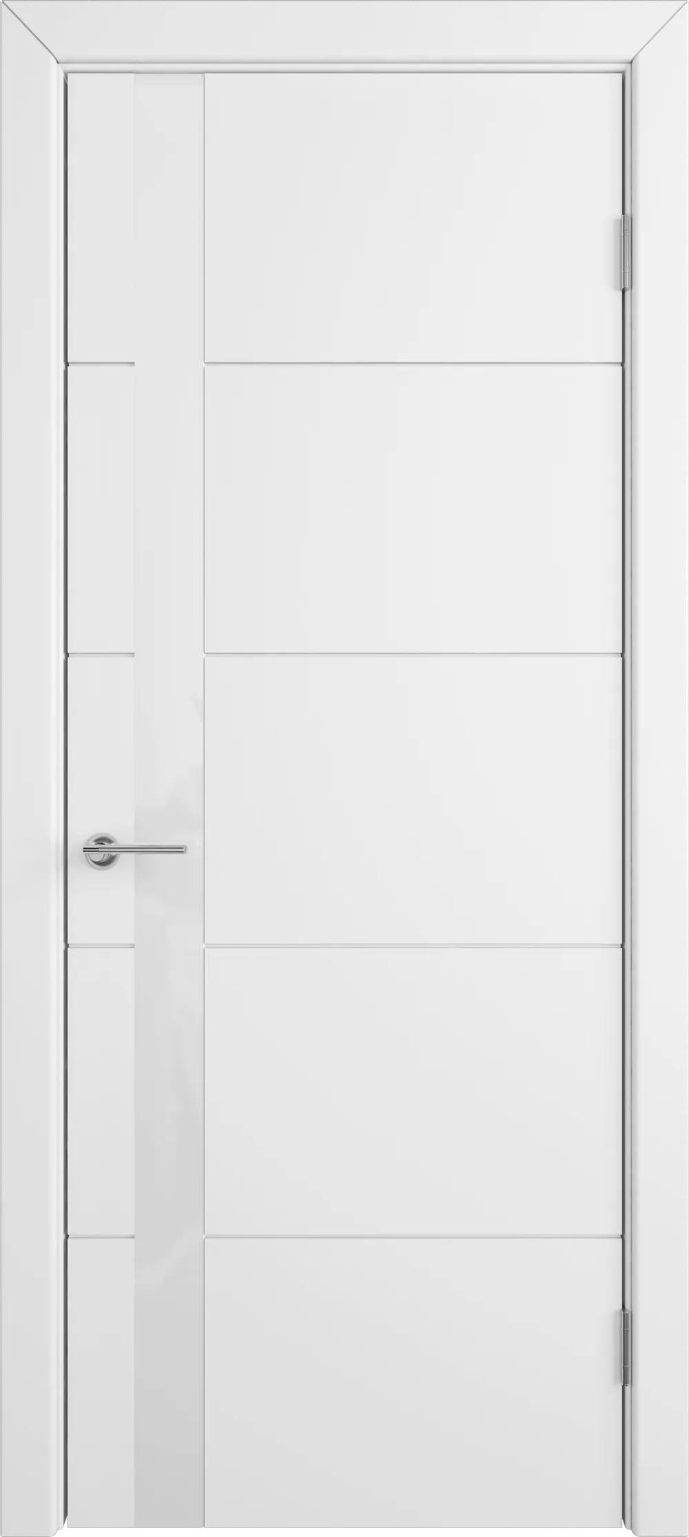 Дверь межкомнатная COLORIT К4 COLORIT ДО белый лак Белая эмаль НЕСТАНДАРТ
