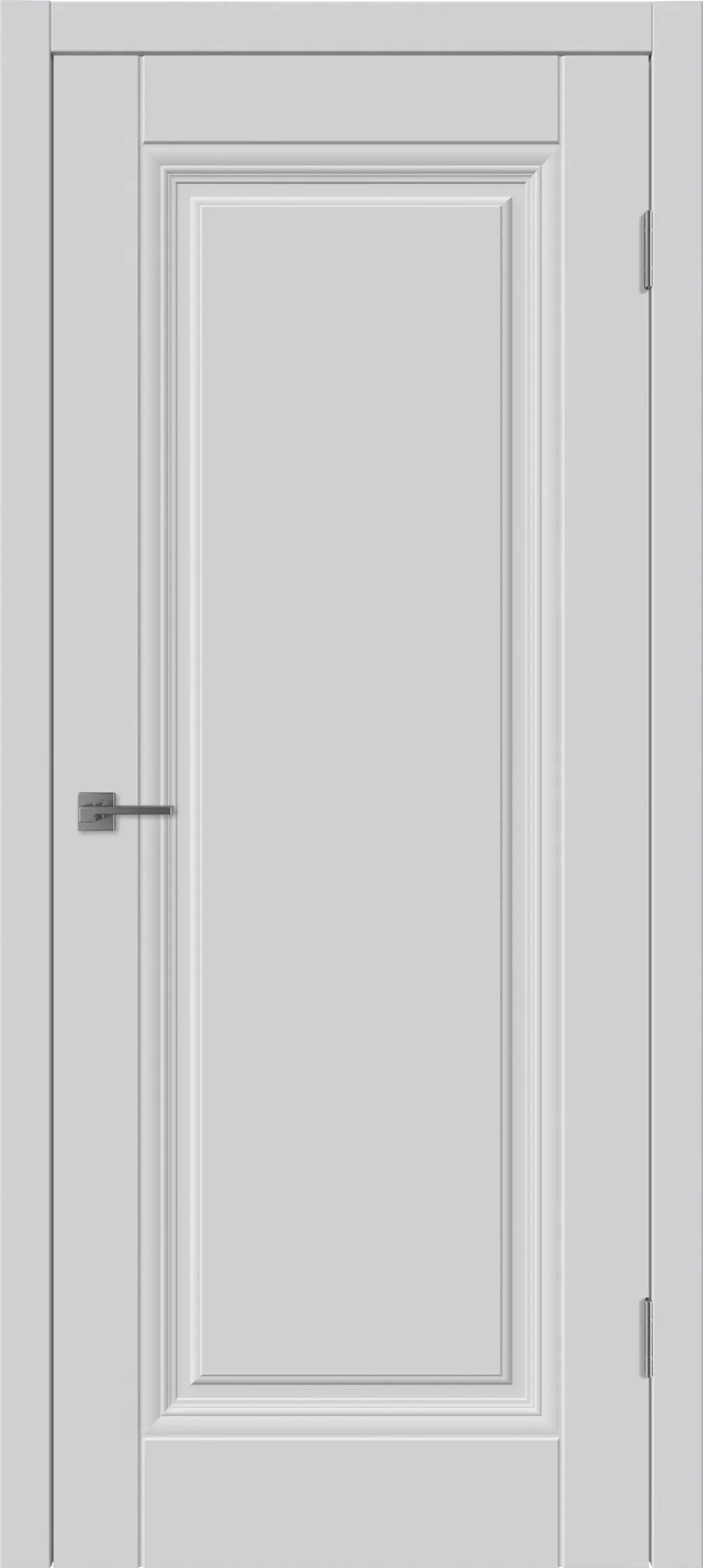 Дверь межкомнатная WINTER Барселона 1 ДГ Светло-серая эмаль