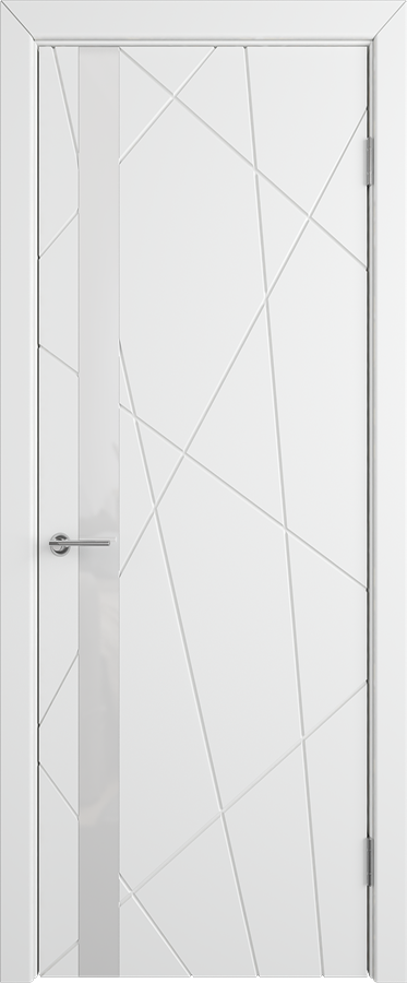 Дверь межкомнатная COLORIT К5 COLORIT ДО Белая эмаль НЕСТАНДАРТ