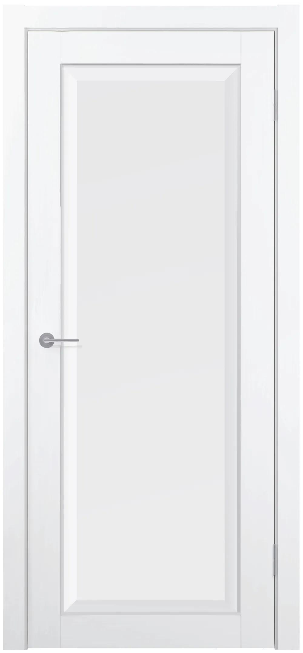 Дверь межкомнатная Contur KX 90 ДГ Белый полипропилен