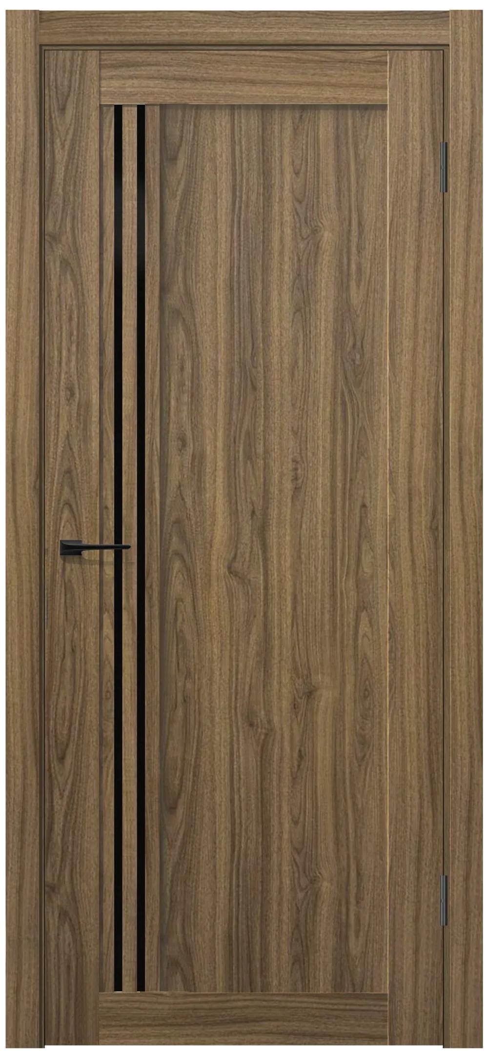 Дверь межкомнатная Contur NX 9 ДО черный лак Дуб форест