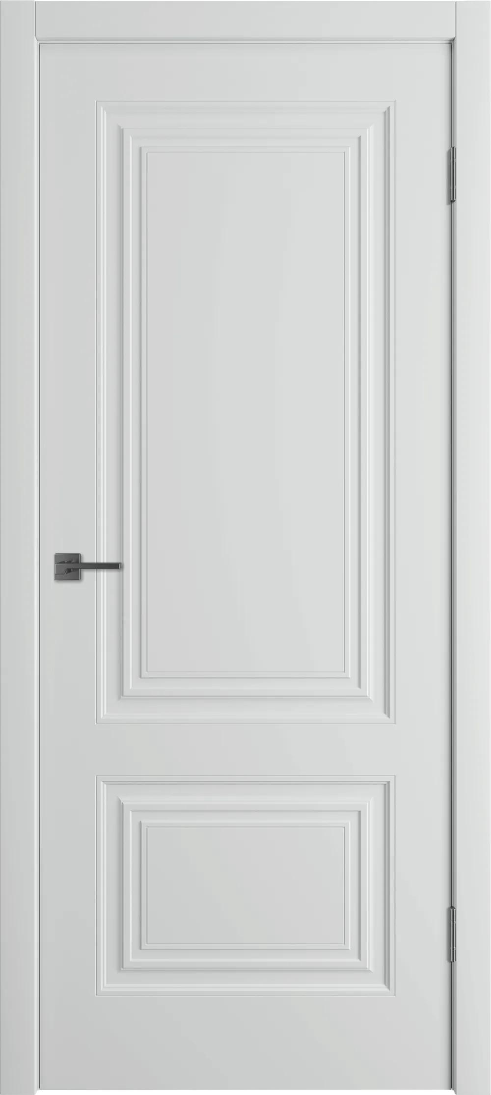 Дверь межкомнатная WINTER Беатрис 2 ДГ Серебро эмаль