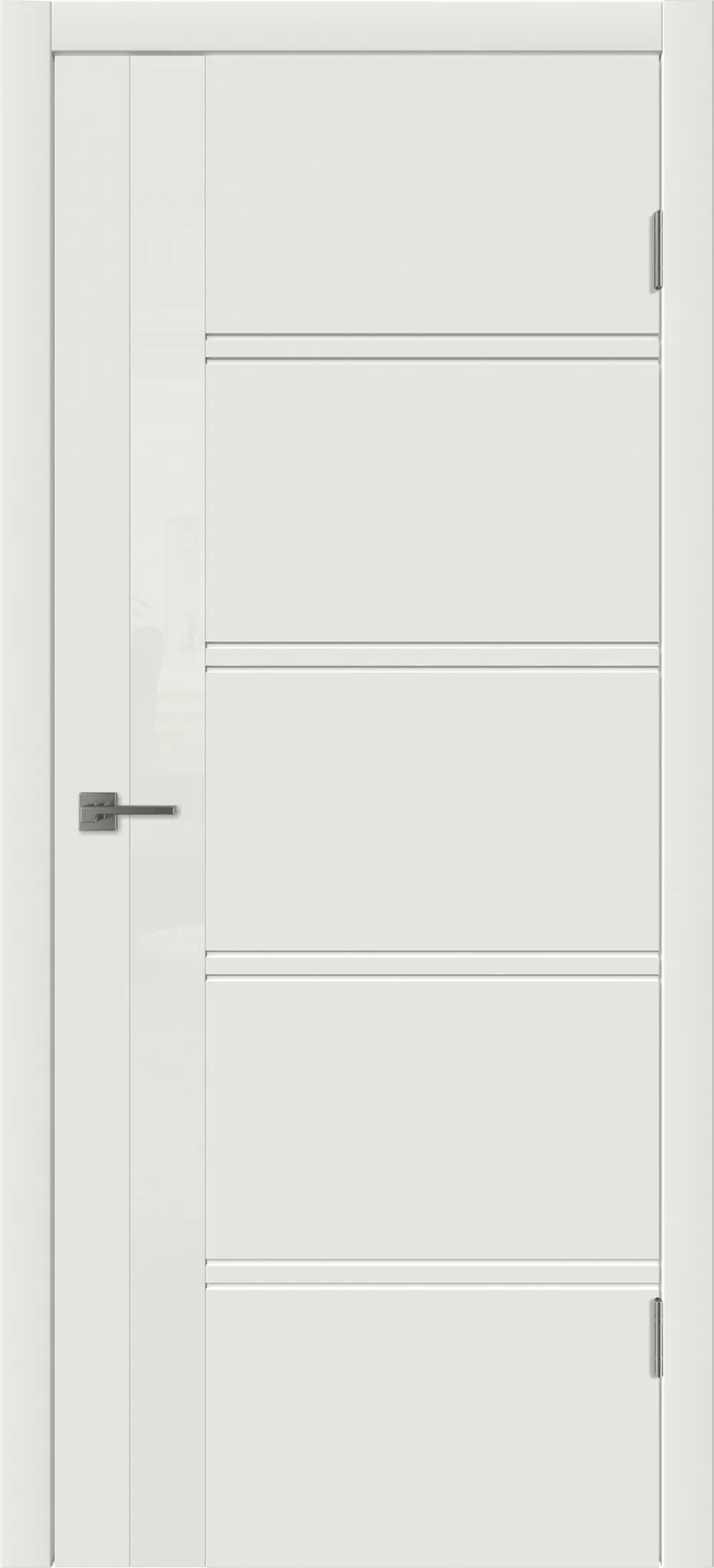 Дверь межкомнатная WINTER Бостон ДО белый лак Мокко эмаль НЕСТАНДАРТ