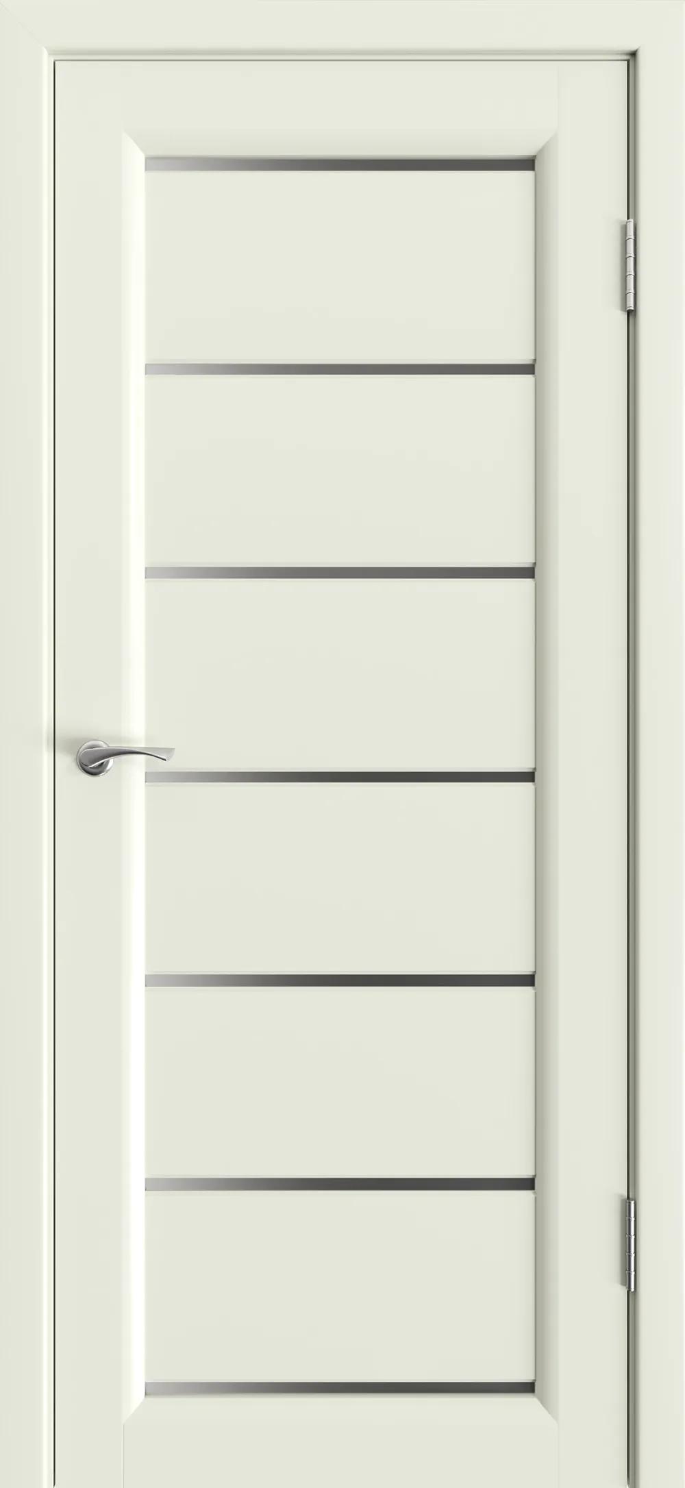 Дверь межкомнатная Массив ольхи Премьер плюс ЧО матовое Белый (65)