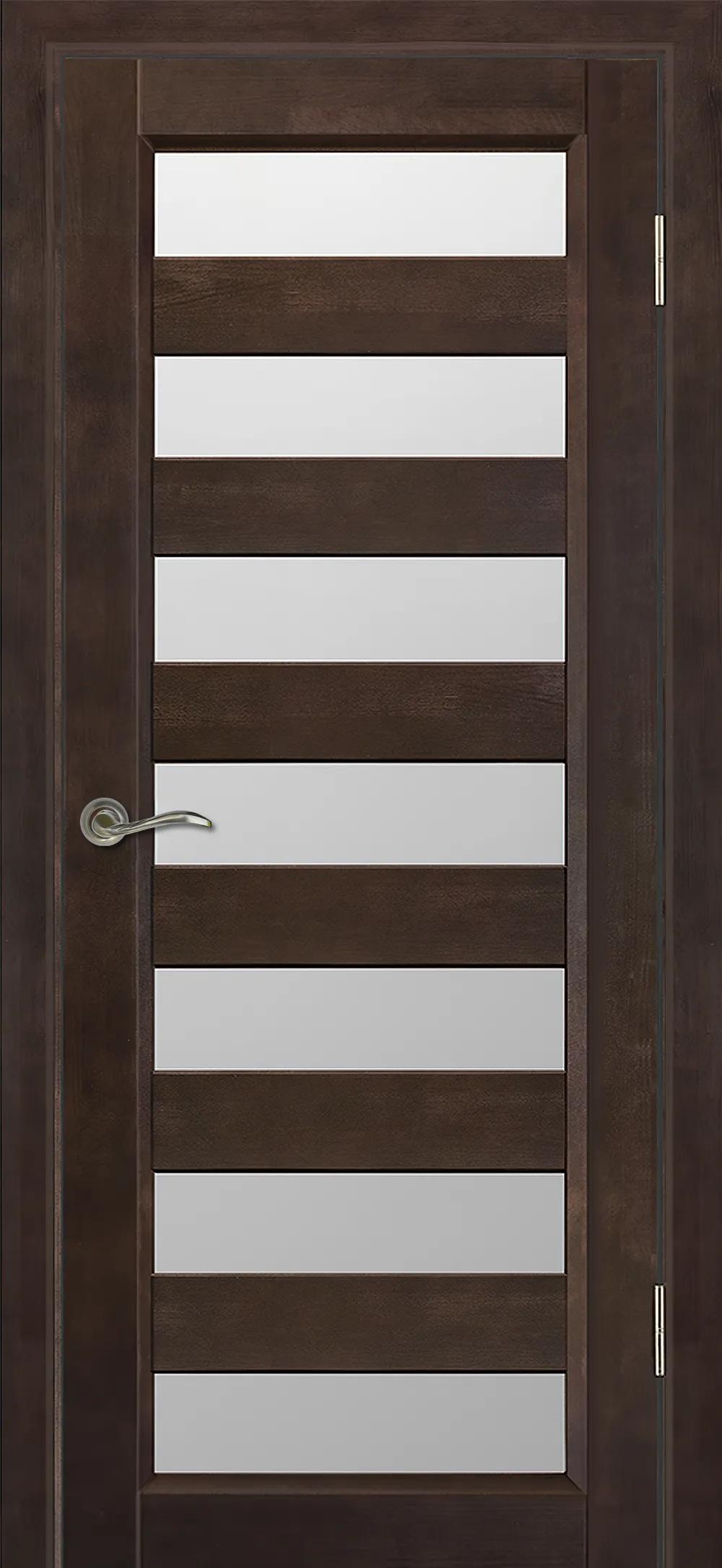 Дверь межкомнатная Массив ольхи Премьер плюс ДО матовое Венге