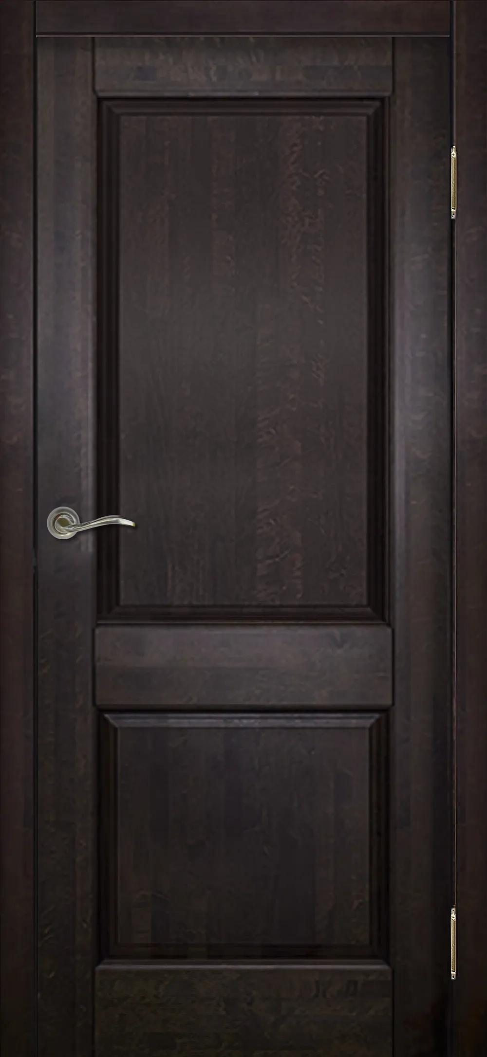 Дверь межкомнатная Массив ольхи Элегия-1 Венге