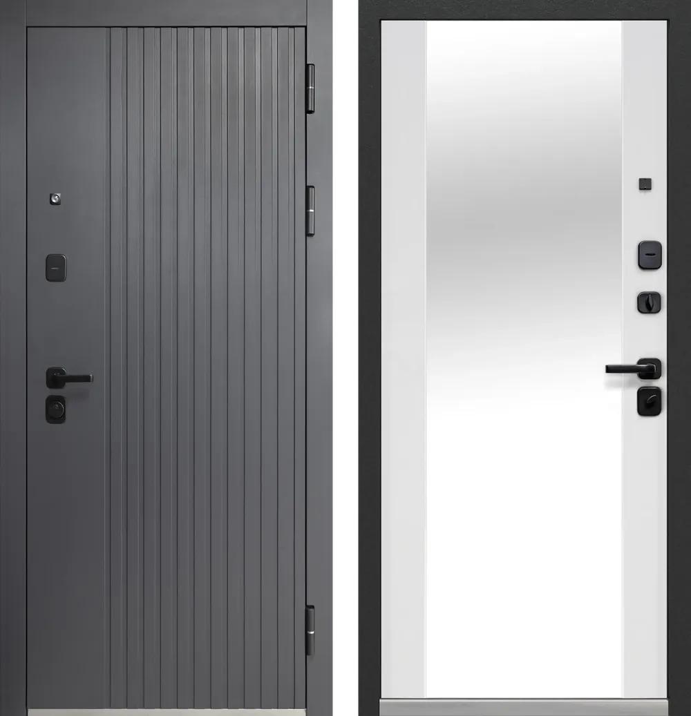 Дверь входная Luxor Вертикаль Зеркало
