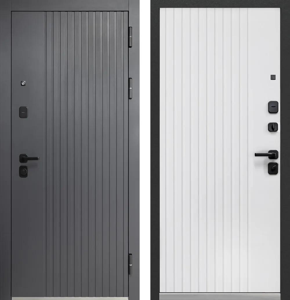 Дверь входная Luxor Вертикаль Сатин
