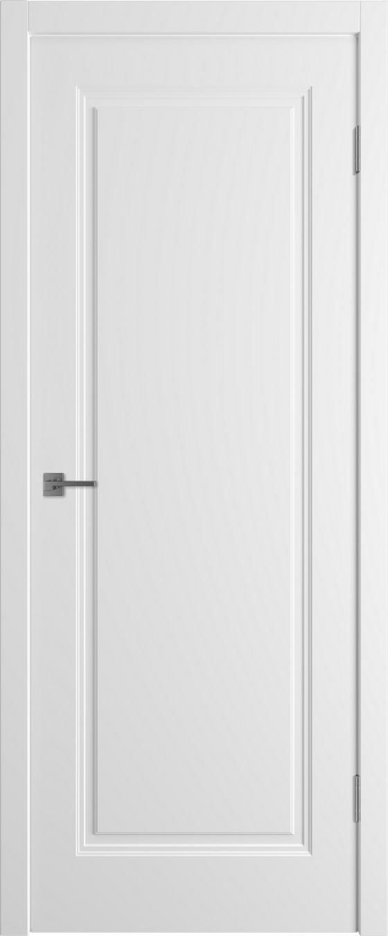 Дверь межкомнатная WINTER Норра 1 ДГ Белая эмаль зпз 196 НЕСТАНДАРТ