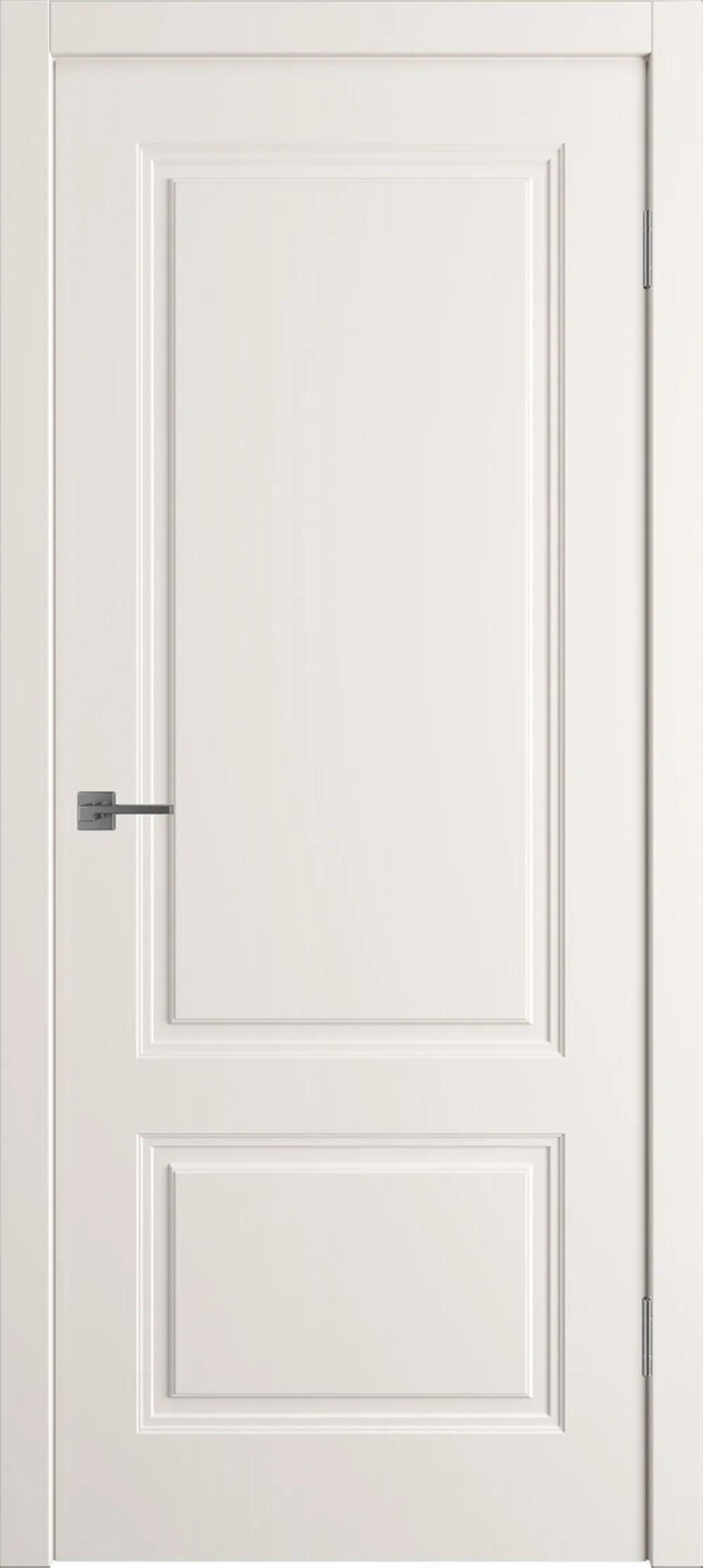 Дверь межкомнатная WINTER Норра 2 ДГ Слоновая кость эмаль