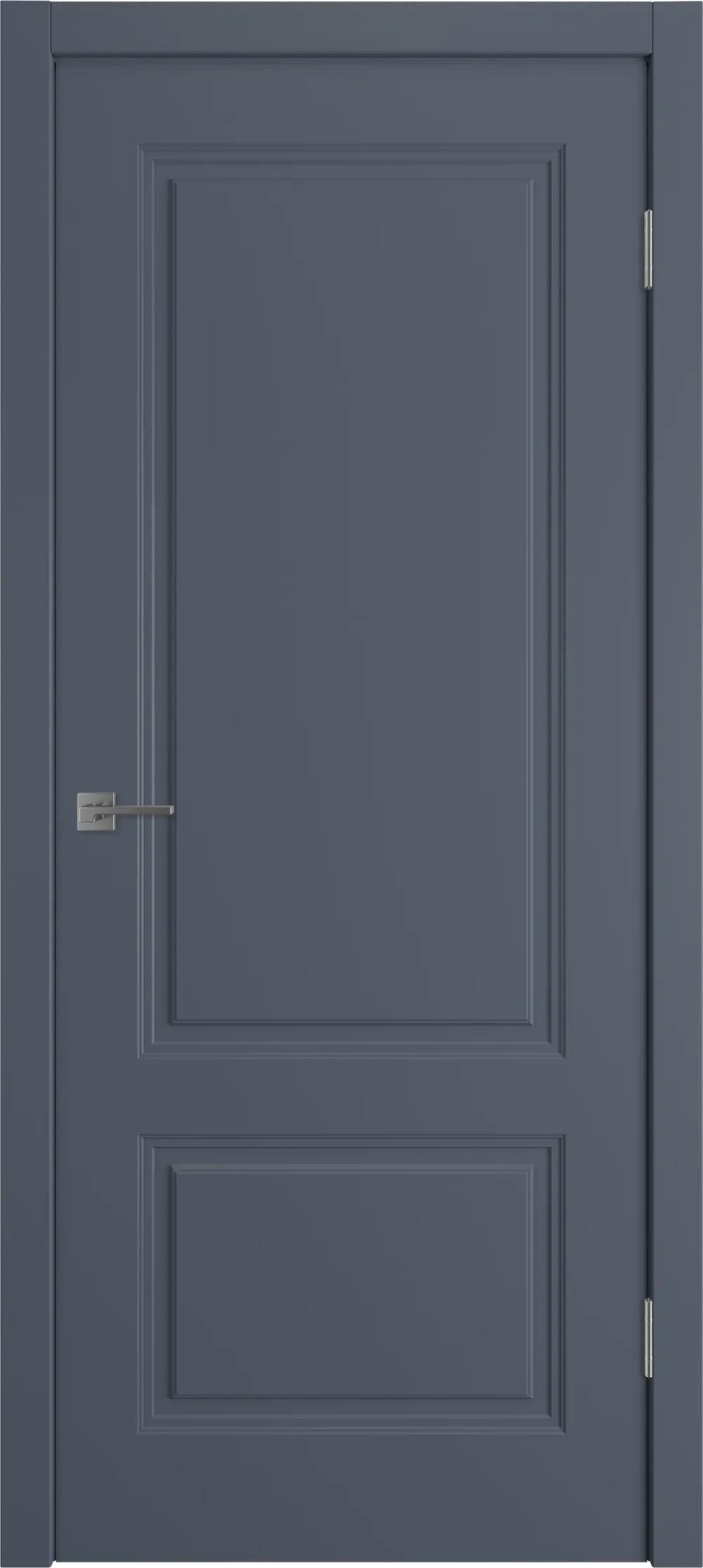 Дверь межкомнатная WINTER Норра 2 ДГ Графит эмаль