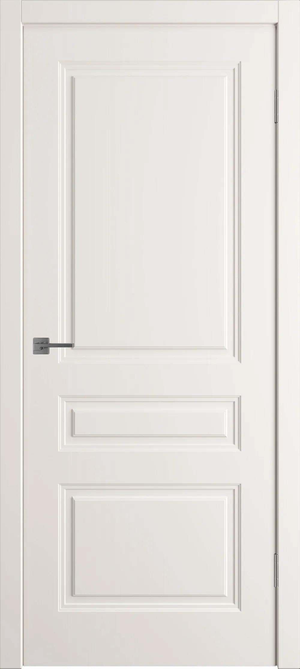 Дверь межкомнатная WINTER Норра 3 ДГ Слоновая кость эмаль