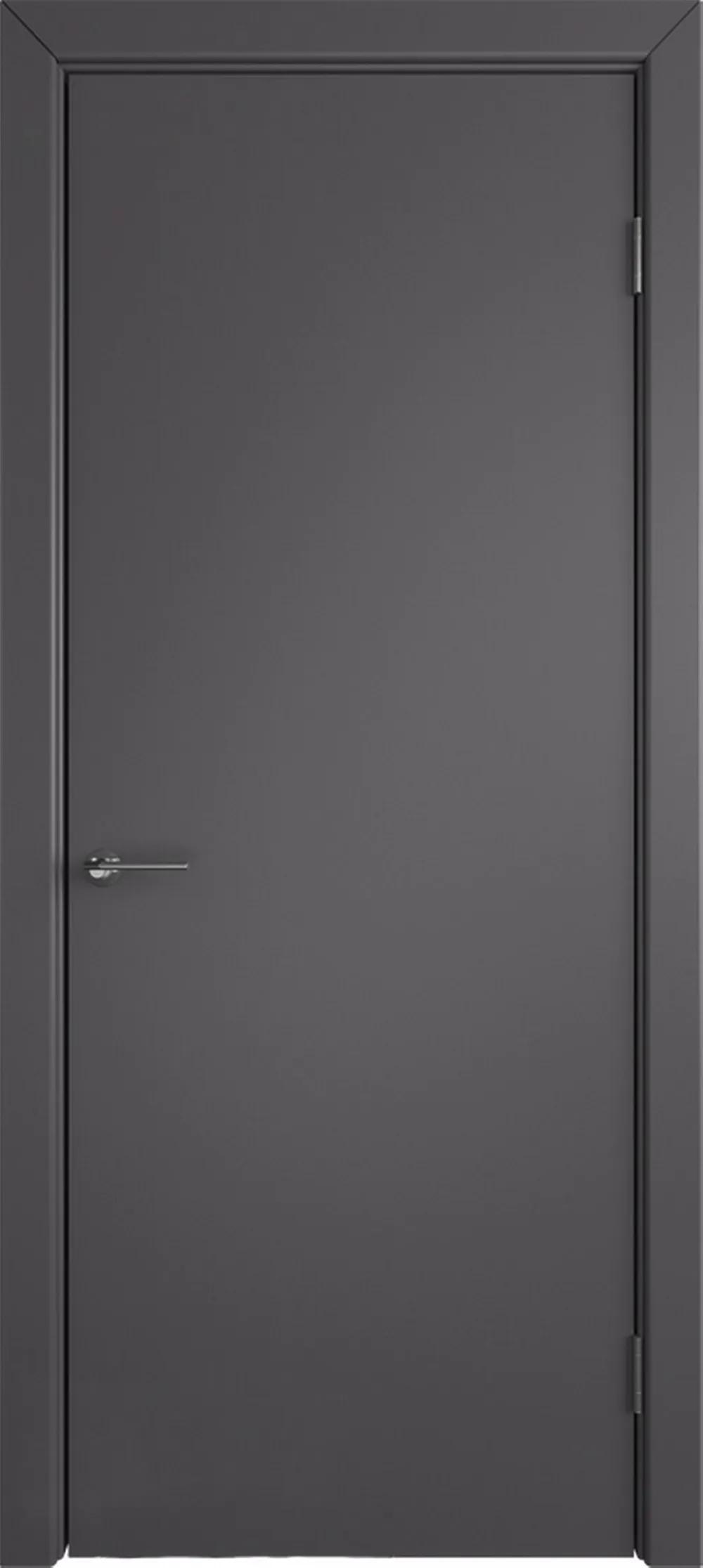 Дверь межкомнатная WINTER Ньюта ДГ Графит эмаль