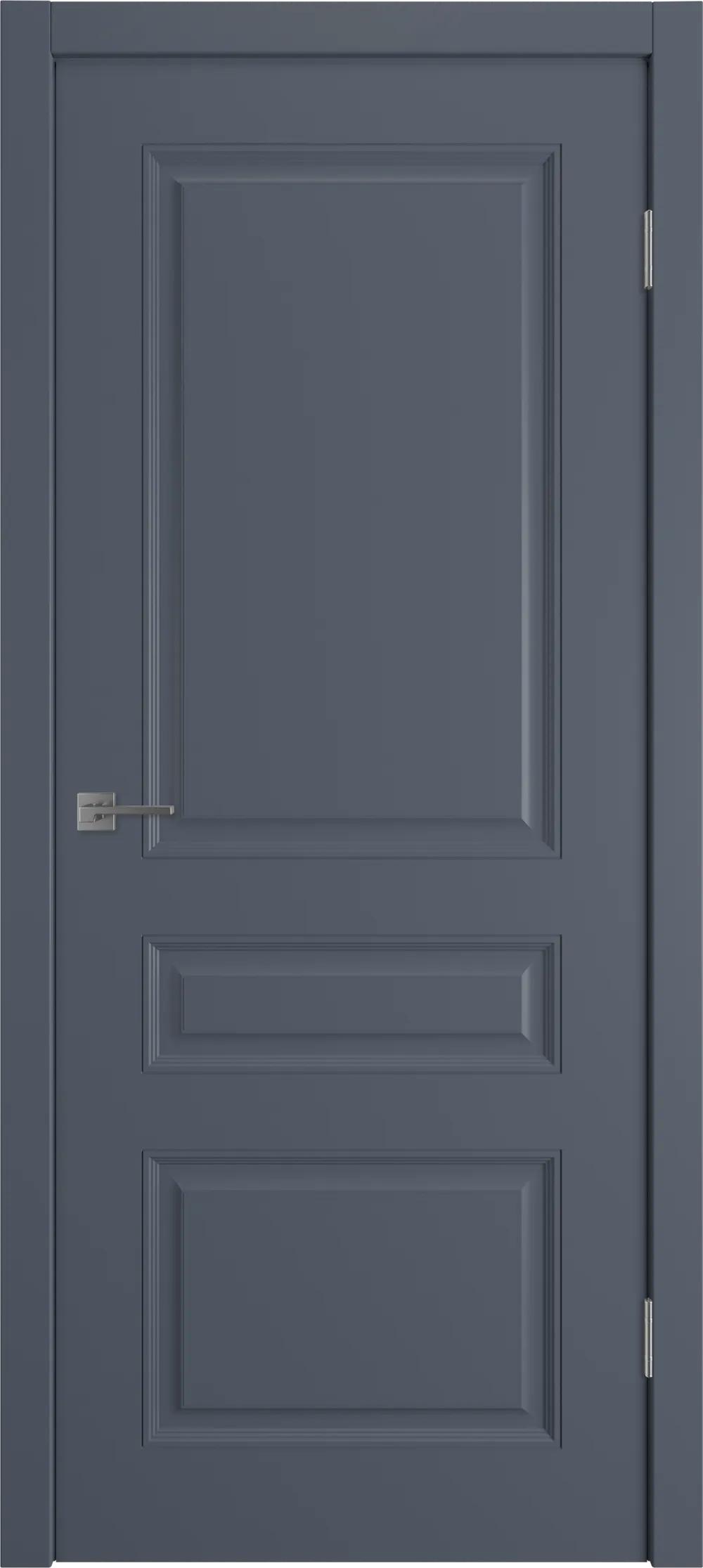 Дверь межкомнатная WINTER Торонто ДГ Графит эмаль