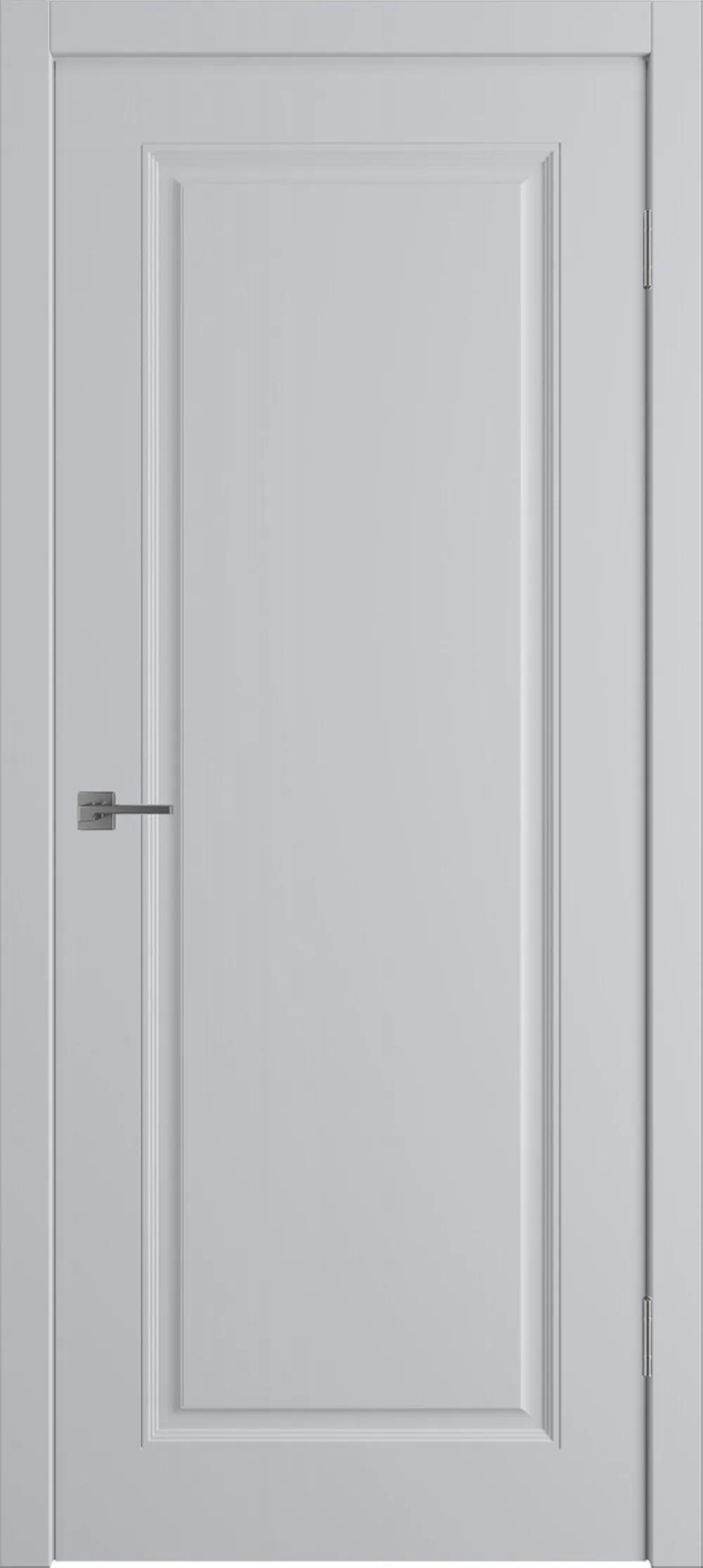 Дверь межкомнатная WINTER Флорида ДГ Светло-серая эмаль