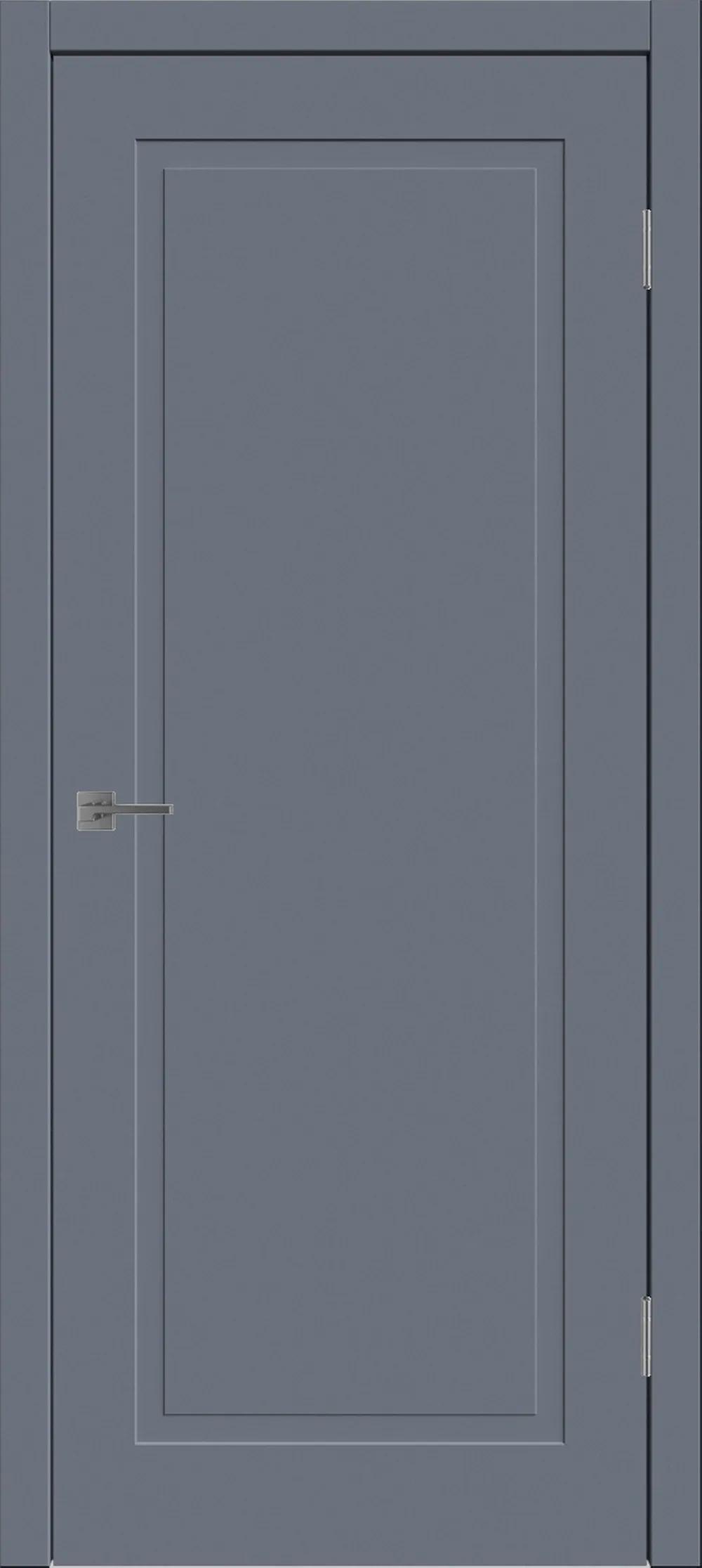 Дверь межкомнатная WINTER Флэт 1 ДГ Графит эмаль