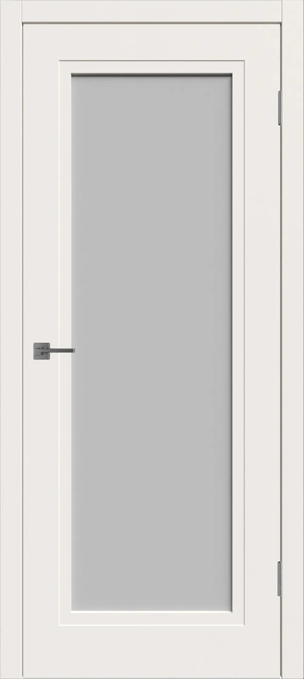 Дверь межкомнатная WINTER Флэт 1 ДО мателюкс Слоновая кость эмаль