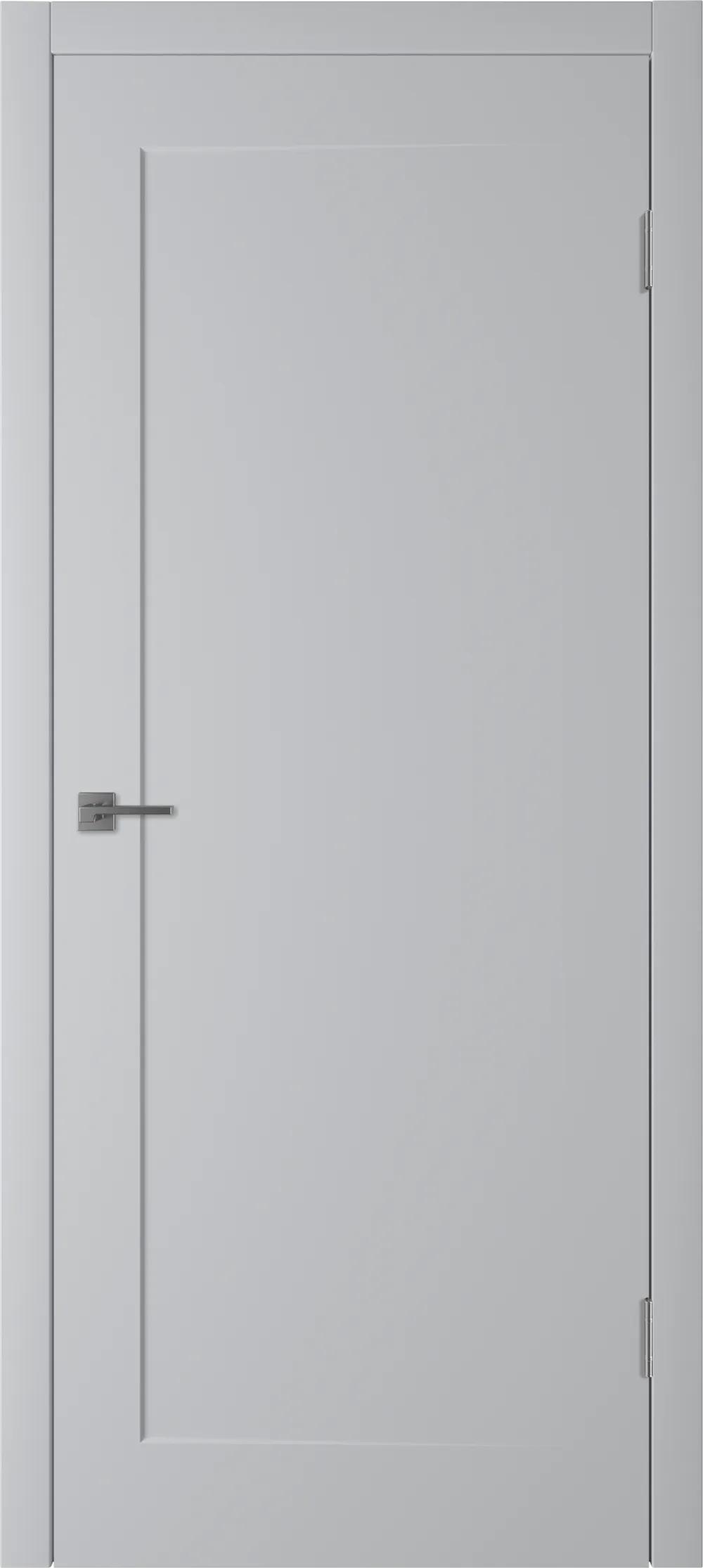 Дверь межкомнатная WINTER Эклипс 1 ДГ Светло-серая эмаль