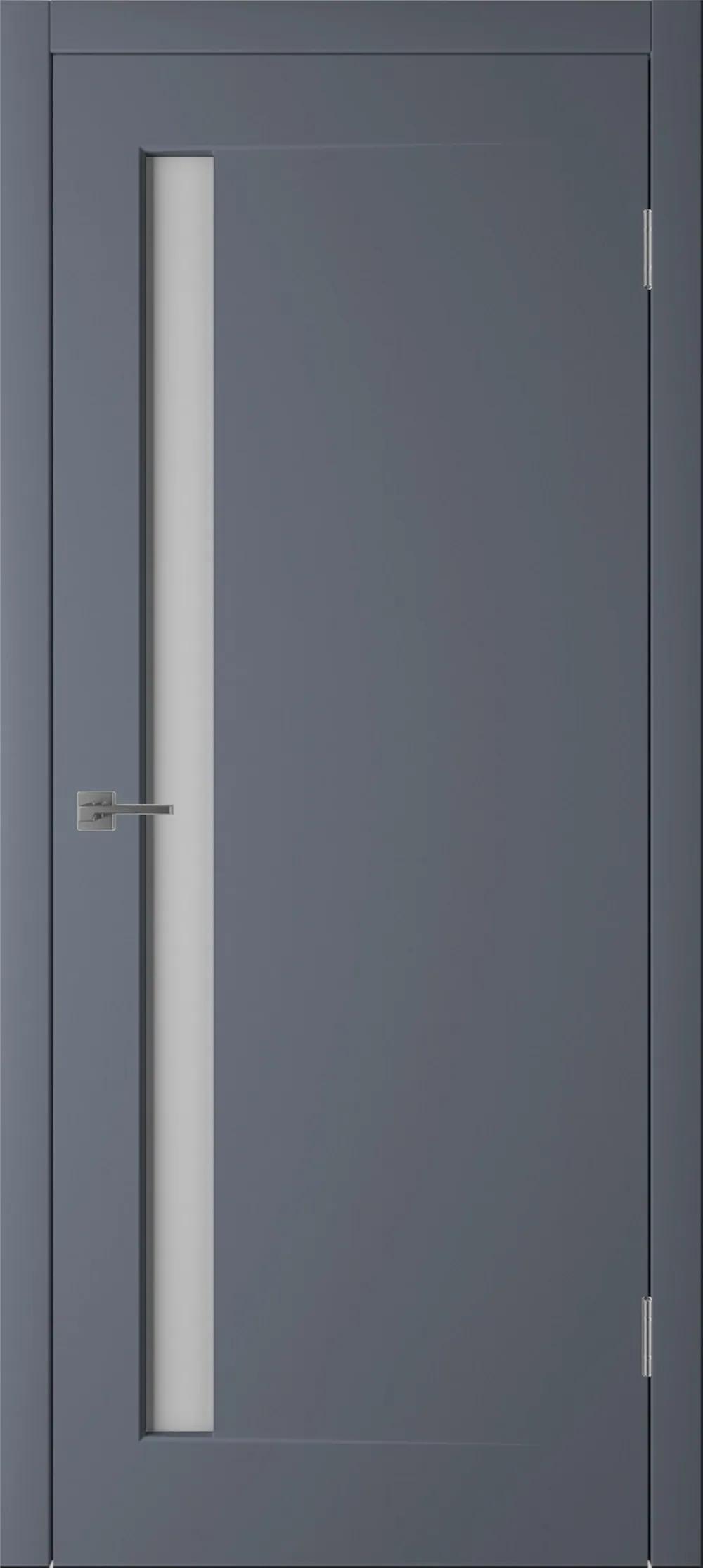 Дверь межкомнатная WINTER Эклипс 1 ДО мателюкс Графит эмаль