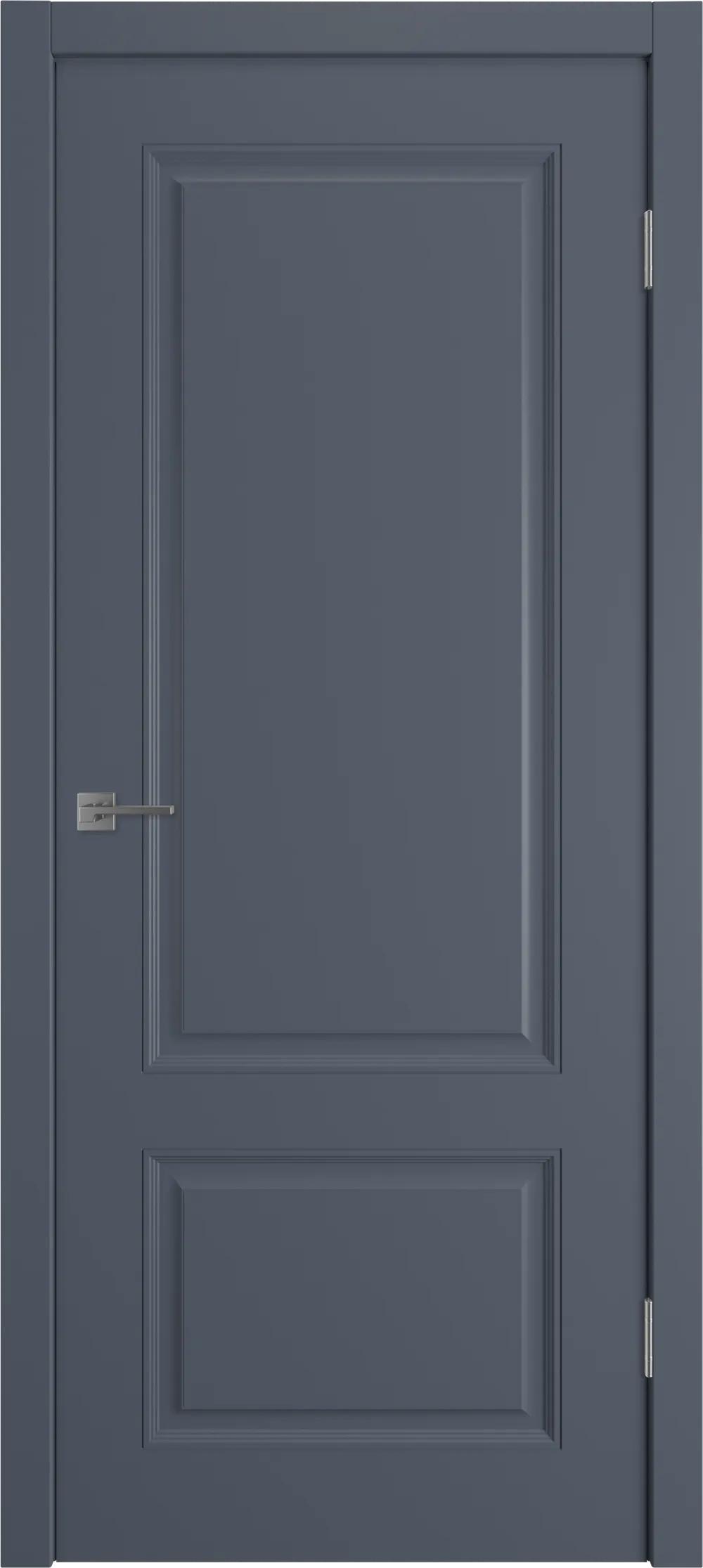 Дверь межкомнатная WINTER Чикаго ДГ Графит эмаль