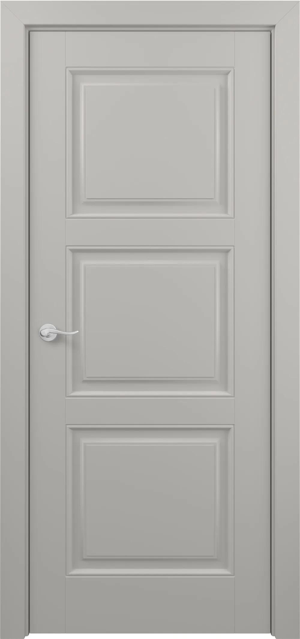 Дверь межкомнатная АртКлассик Гранд ДГ ART Classic Т1 Светло-серая эмаль