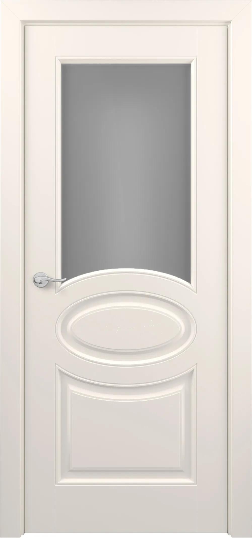 Дверь межкомнатная АртКлассик Прованс ДО ART Classic Т2 Сатинато Жемчужно-перламутровая эмаль