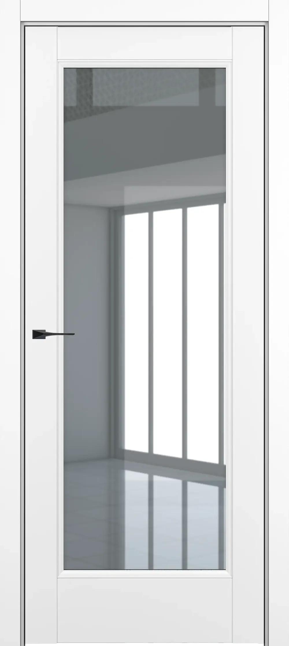 Дверь межкомнатная Baguette Неаполь ДО Baguette B2 стекло прозрачное Белый матовый