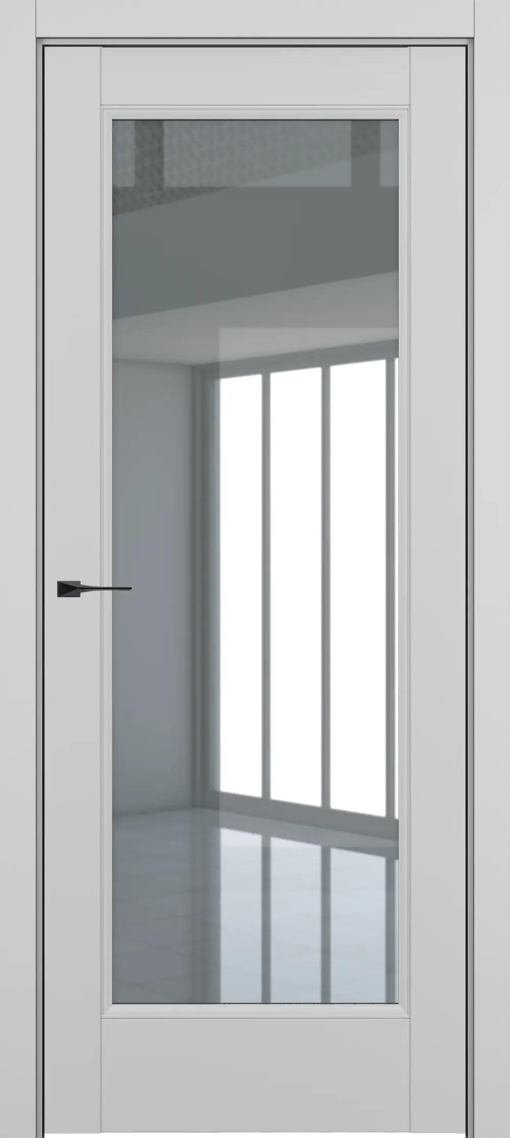 Дверь межкомнатная Baguette Неаполь ДО Baguette B2 стекло прозрачное Матовый серый