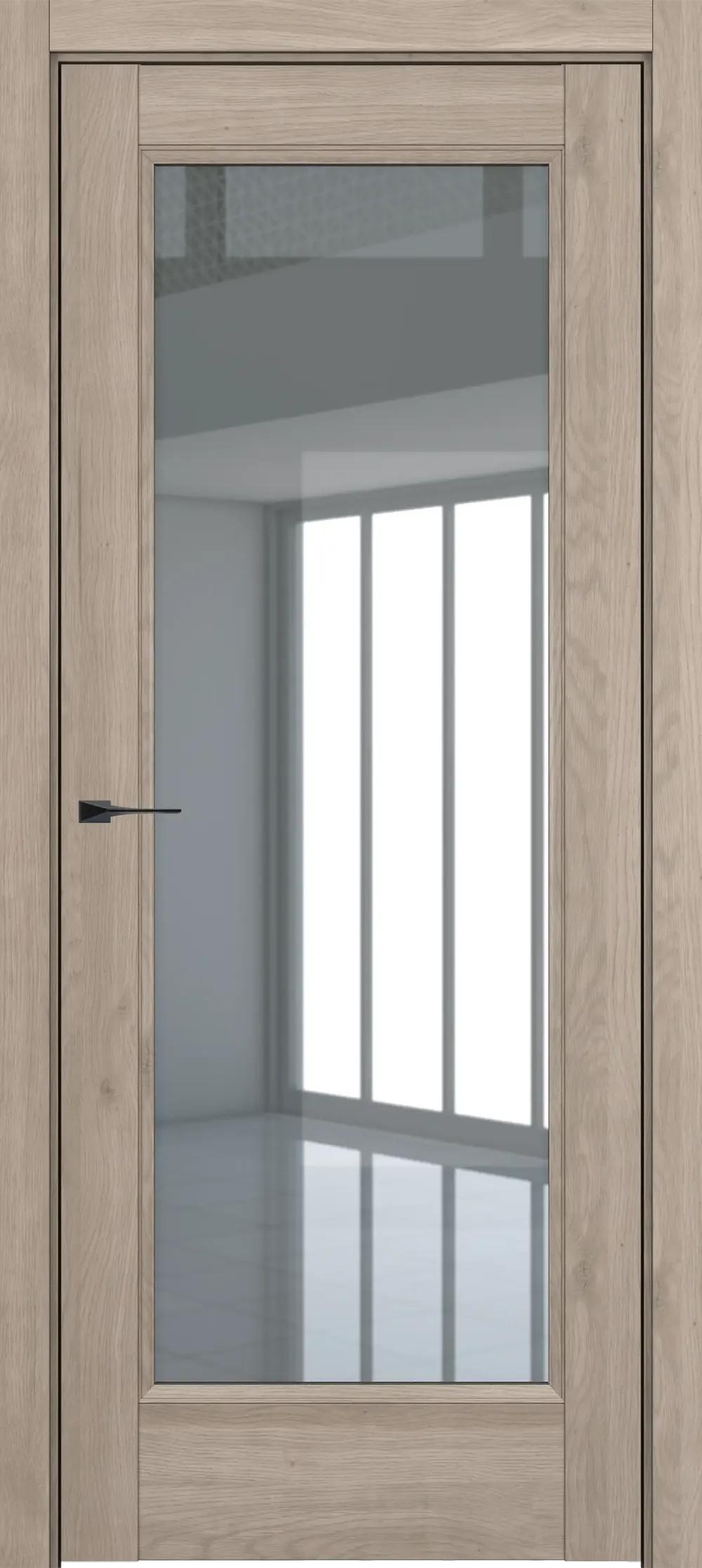 Дверь межкомнатная Baguette Неаполь ДО Baguette B2 стекло прозрачное Милк вуд