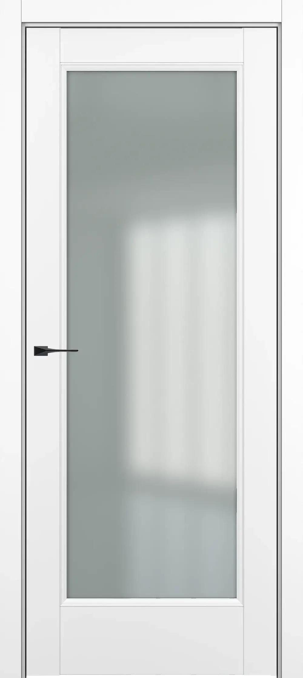 Дверь межкомнатная Baguette Неаполь ДО Baguette B2 Сатинато Белый матовый