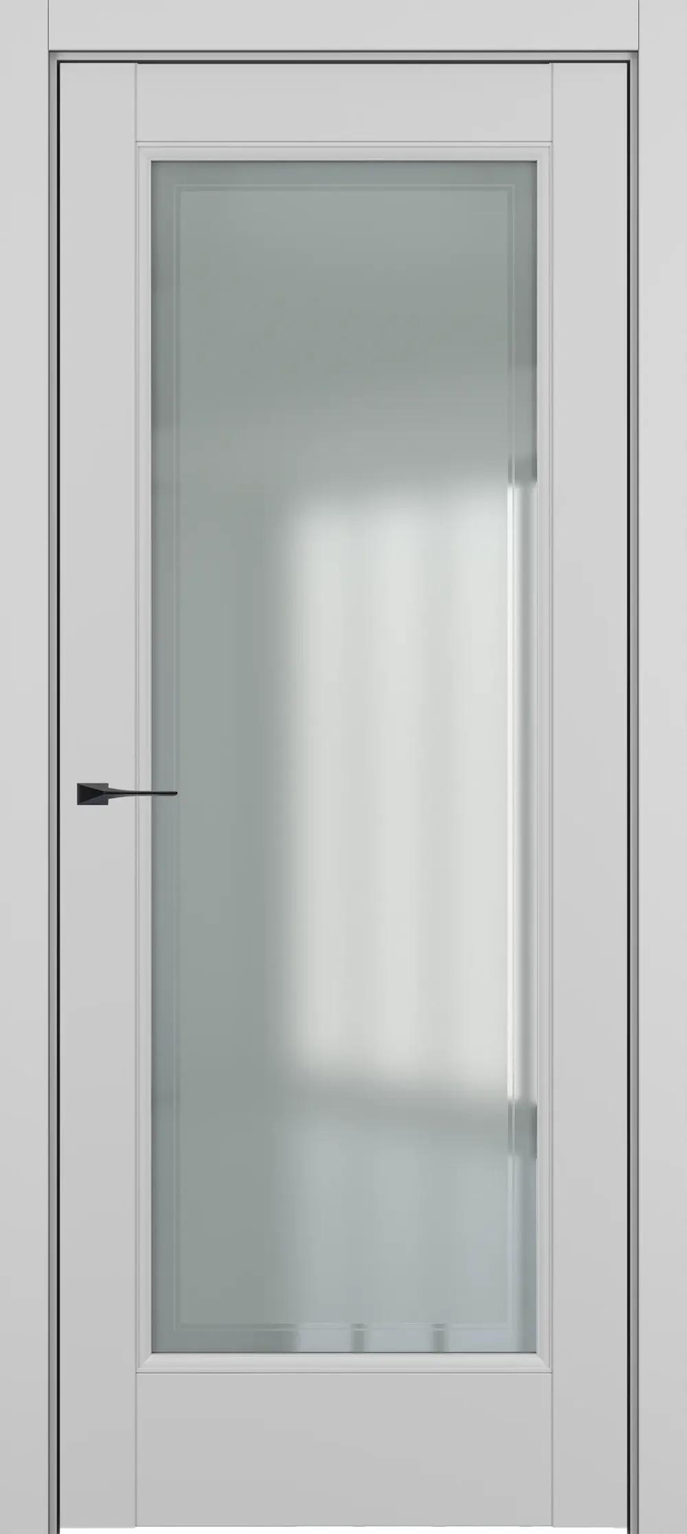 Дверь межкомнатная Baguette Неаполь ДО Baguette B2 Сатинато с рамкой Матовый серый