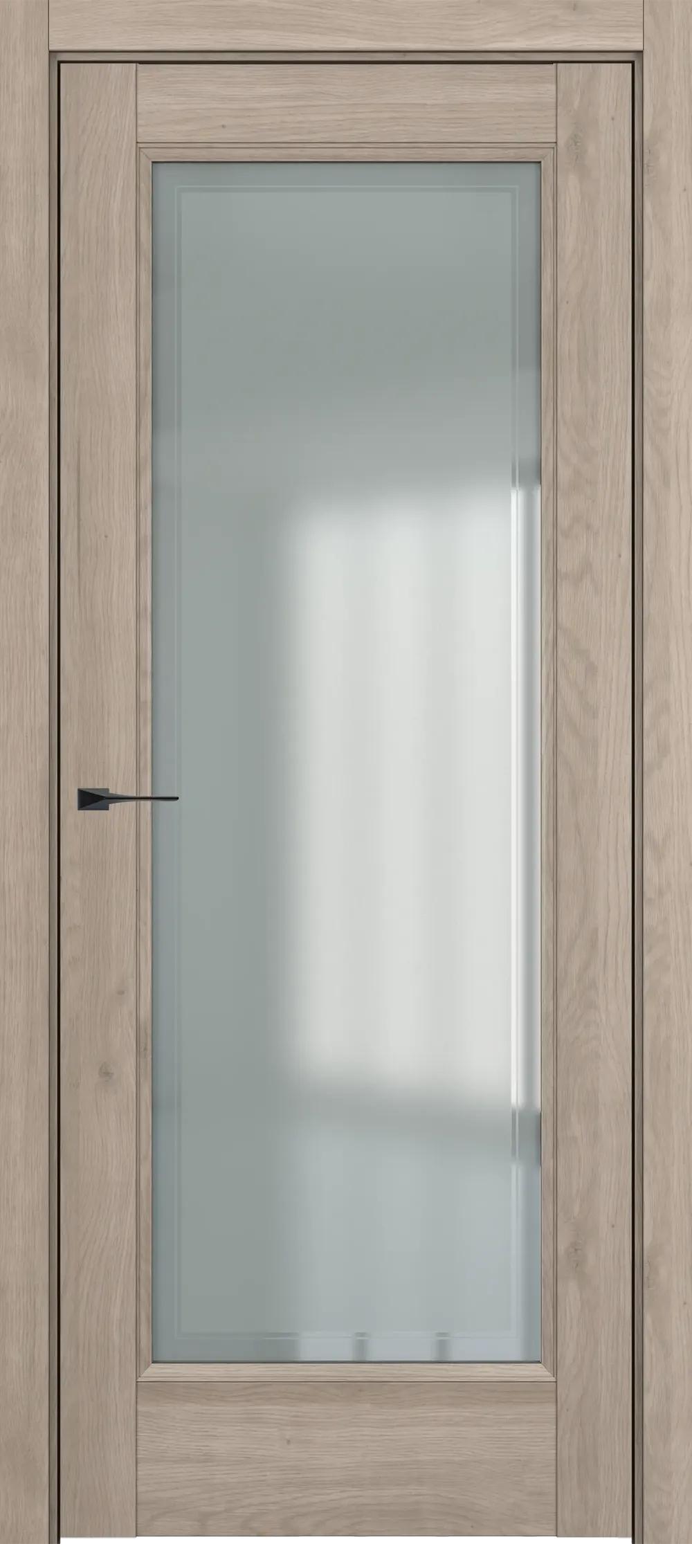 Дверь межкомнатная Baguette Неаполь ДО Baguette B2 Сатинато с рамкой Милк вуд