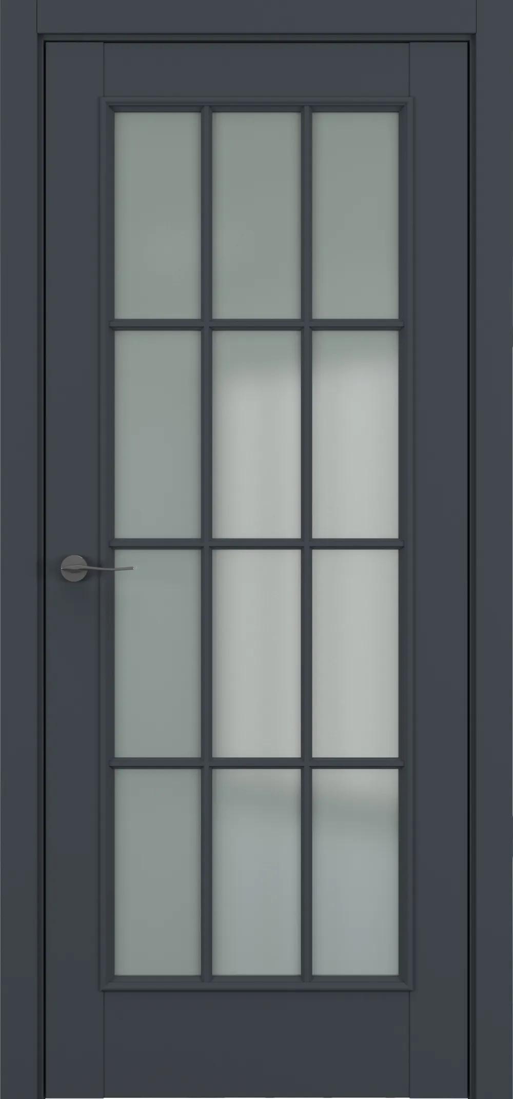 Дверь межкомнатная Baguette Неаполь ДО Baguette АК Сатинато Графит премьер мат