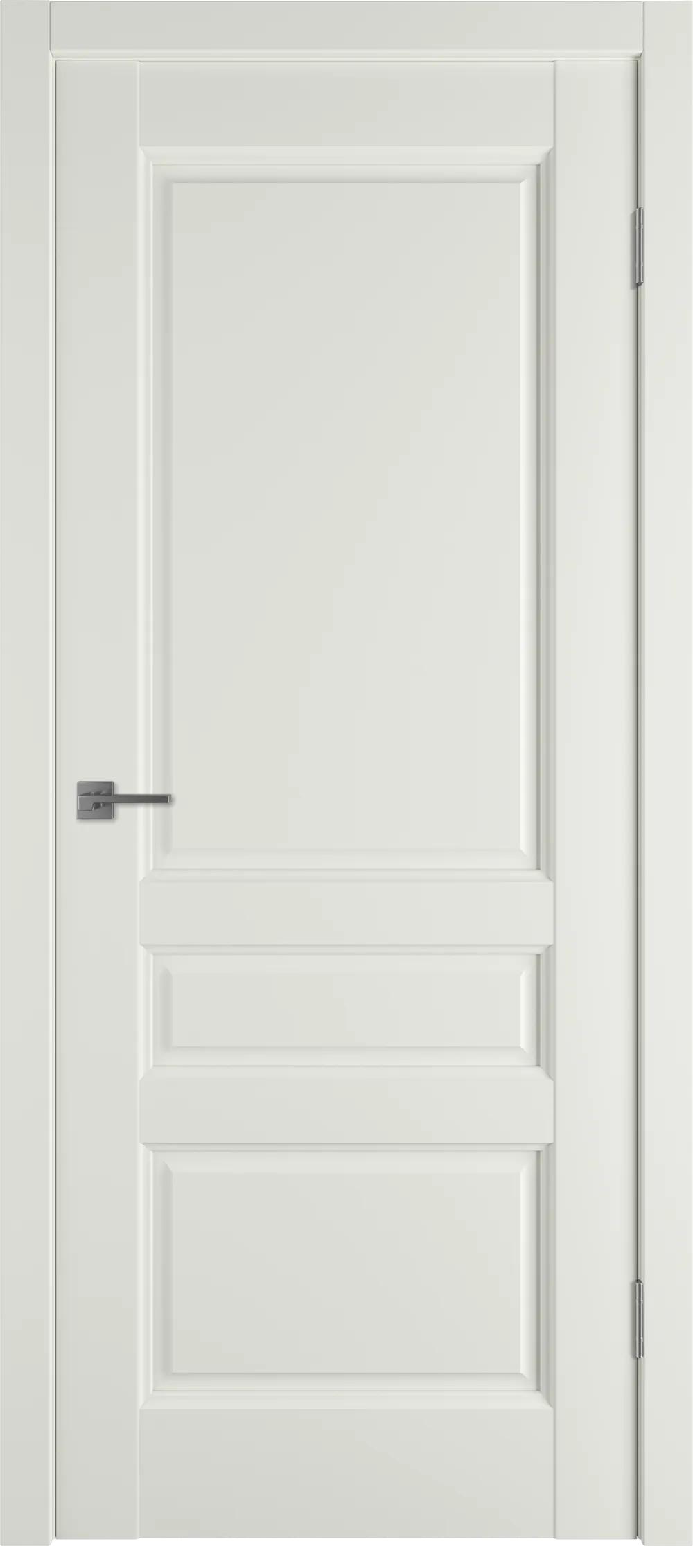 Дверь межкомнатная EMALEX Elegant 3 ДГ MidWhite