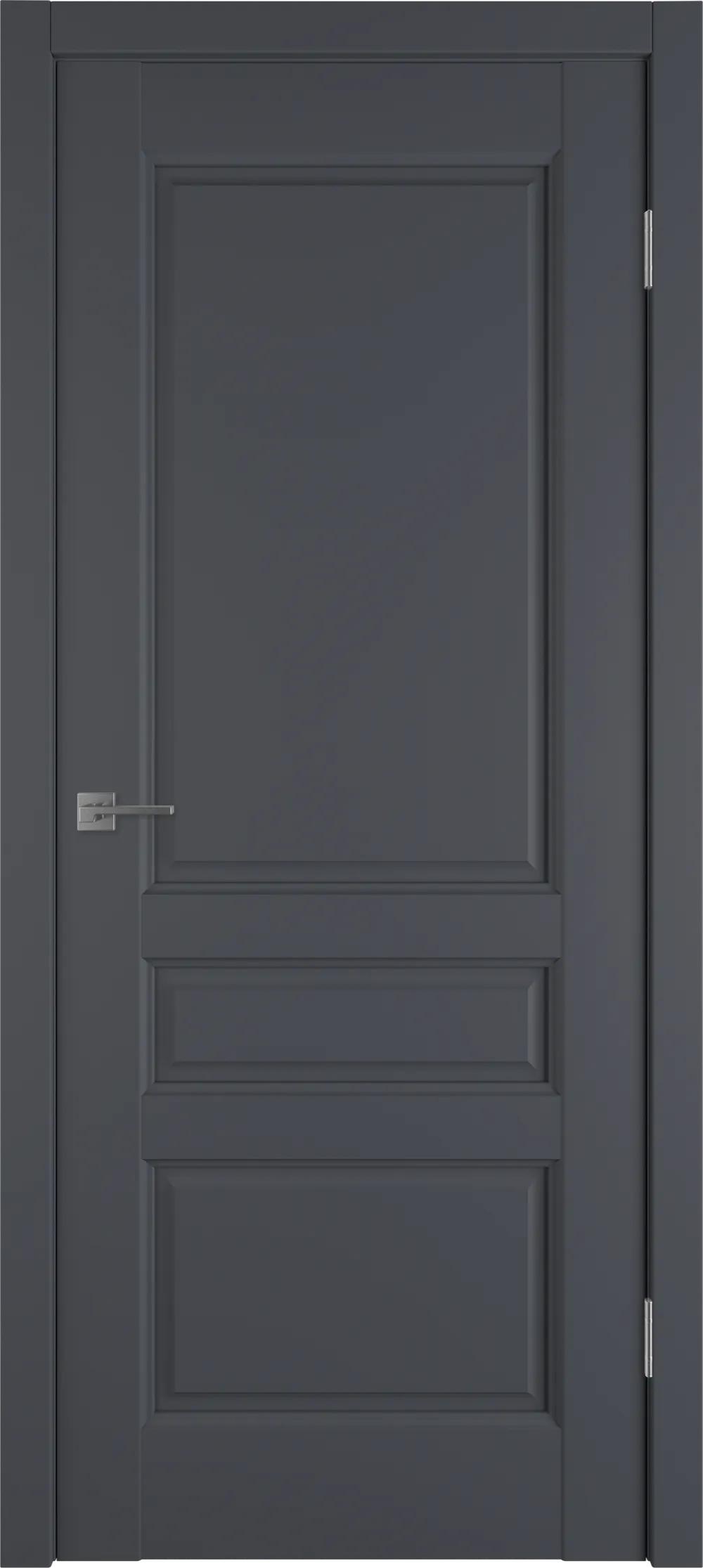 Дверь межкомнатная EMALEX Elegant 3 ДГ Onyx