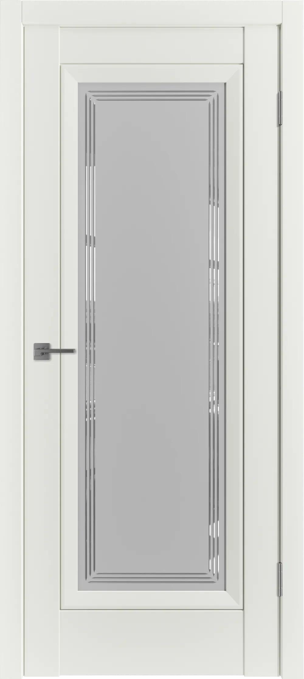 Дверь межкомнатная EMALEX EN1 ДО Crystal Cloud Trinity Emalex MidWhite