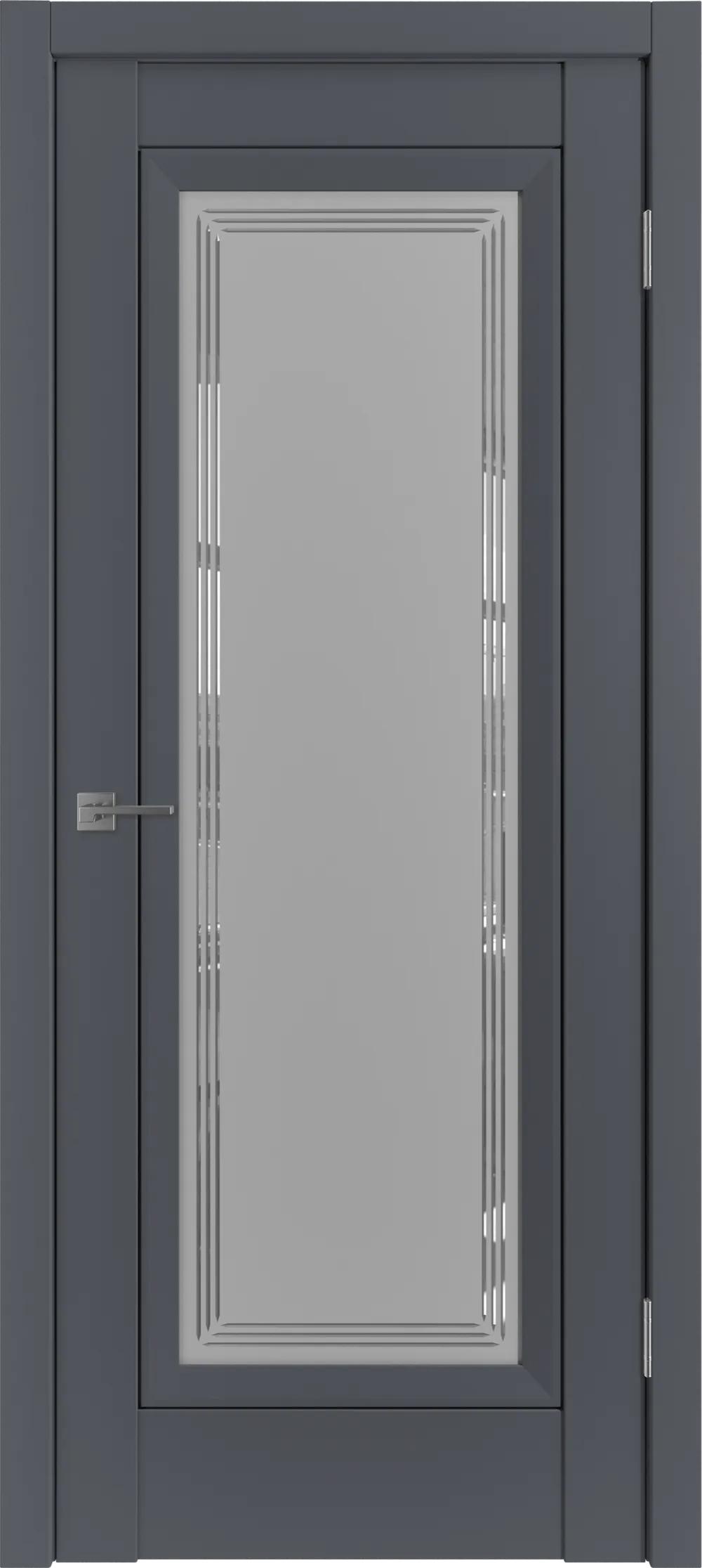 Дверь межкомнатная EMALEX EN1 ДО Crystal Cloud Trinity Emalex Onyx