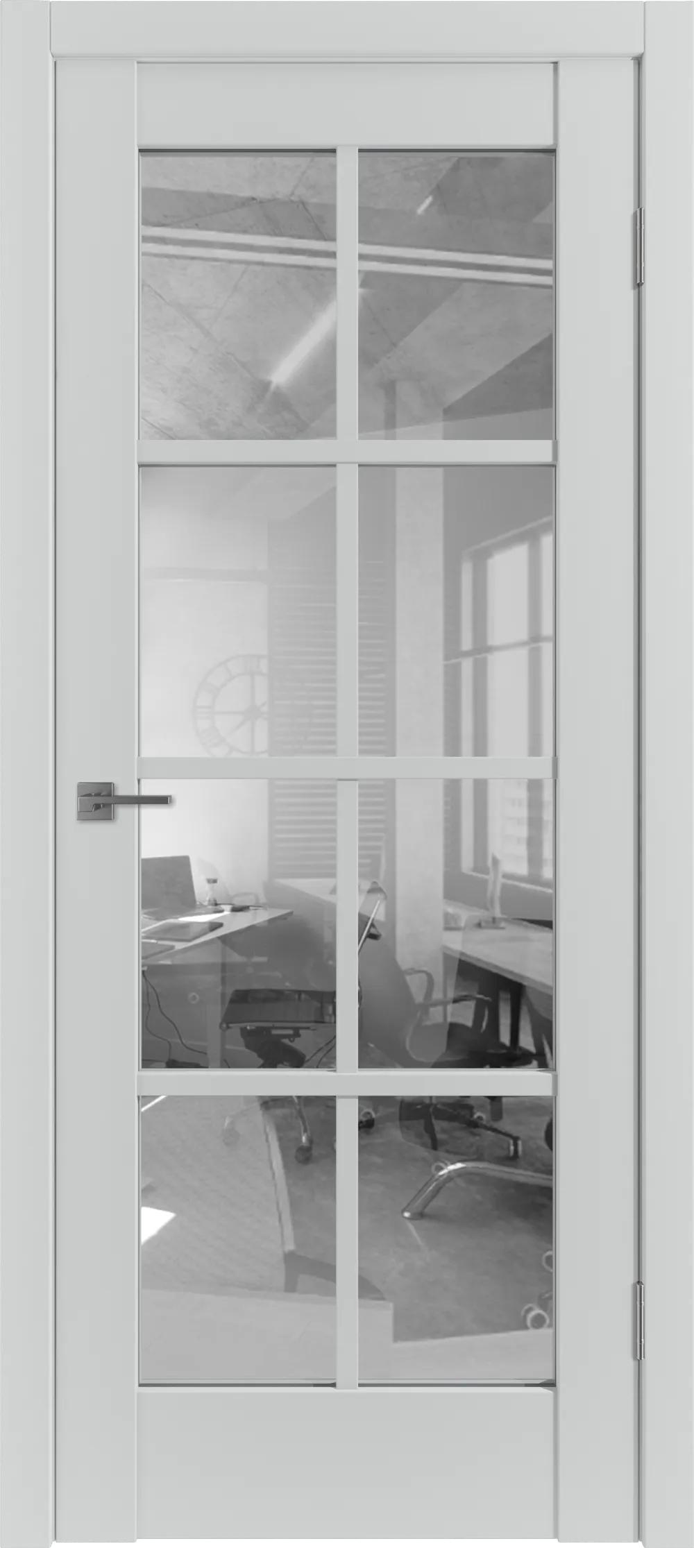 Дверь межкомнатная EMALEX ER1 ДО Air Space Emalex Steel