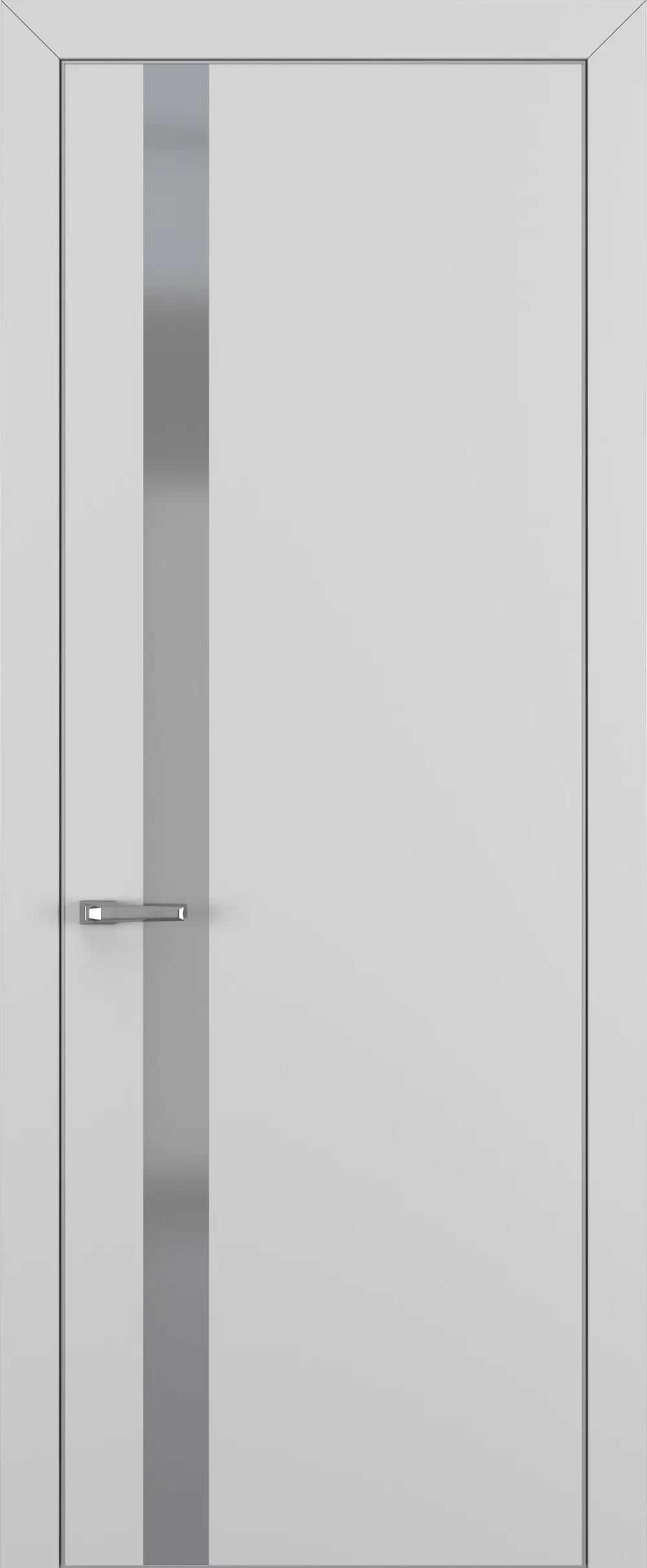 Дверь межкомнатная Квалитет К2 Silver Grey Матовый серый ALU Серая с 4-х