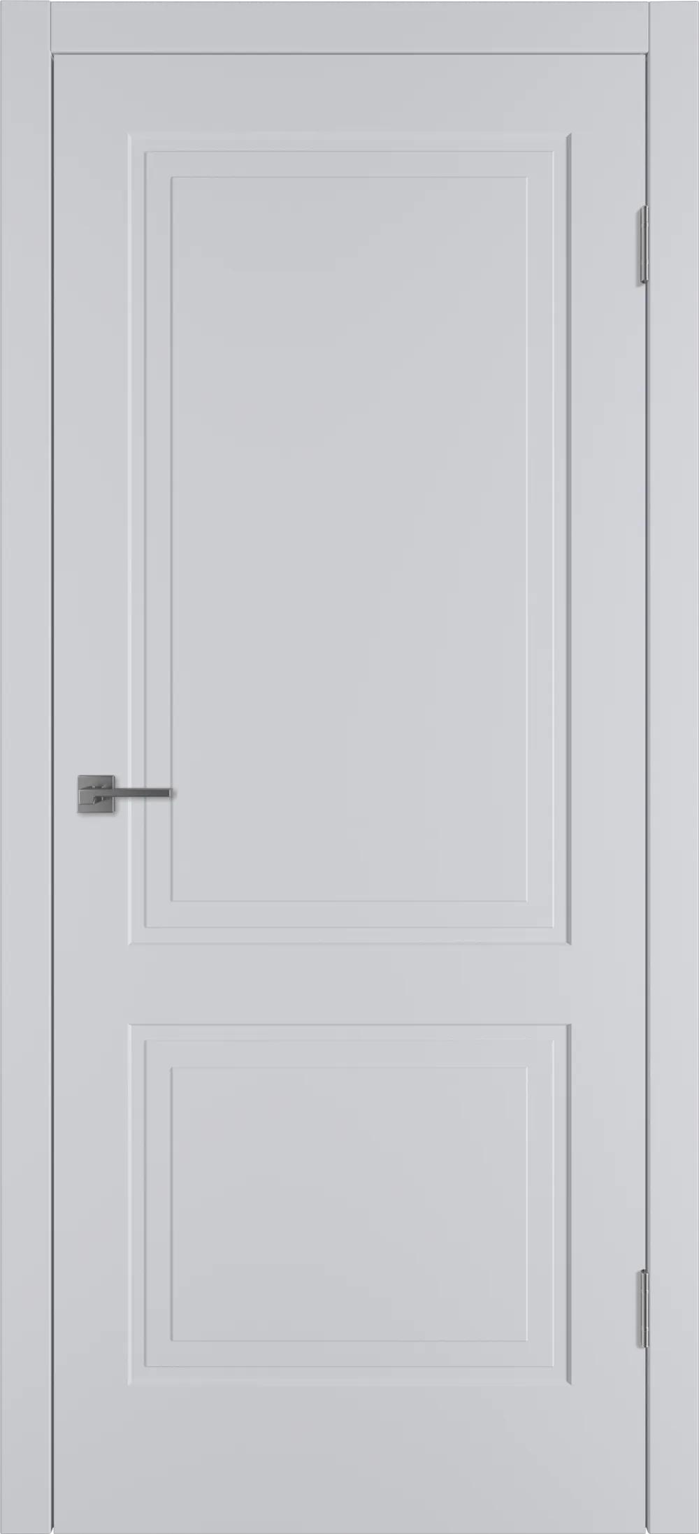 Дверь межкомнатная Integra 55.2 ДГ Светло-серая эмаль