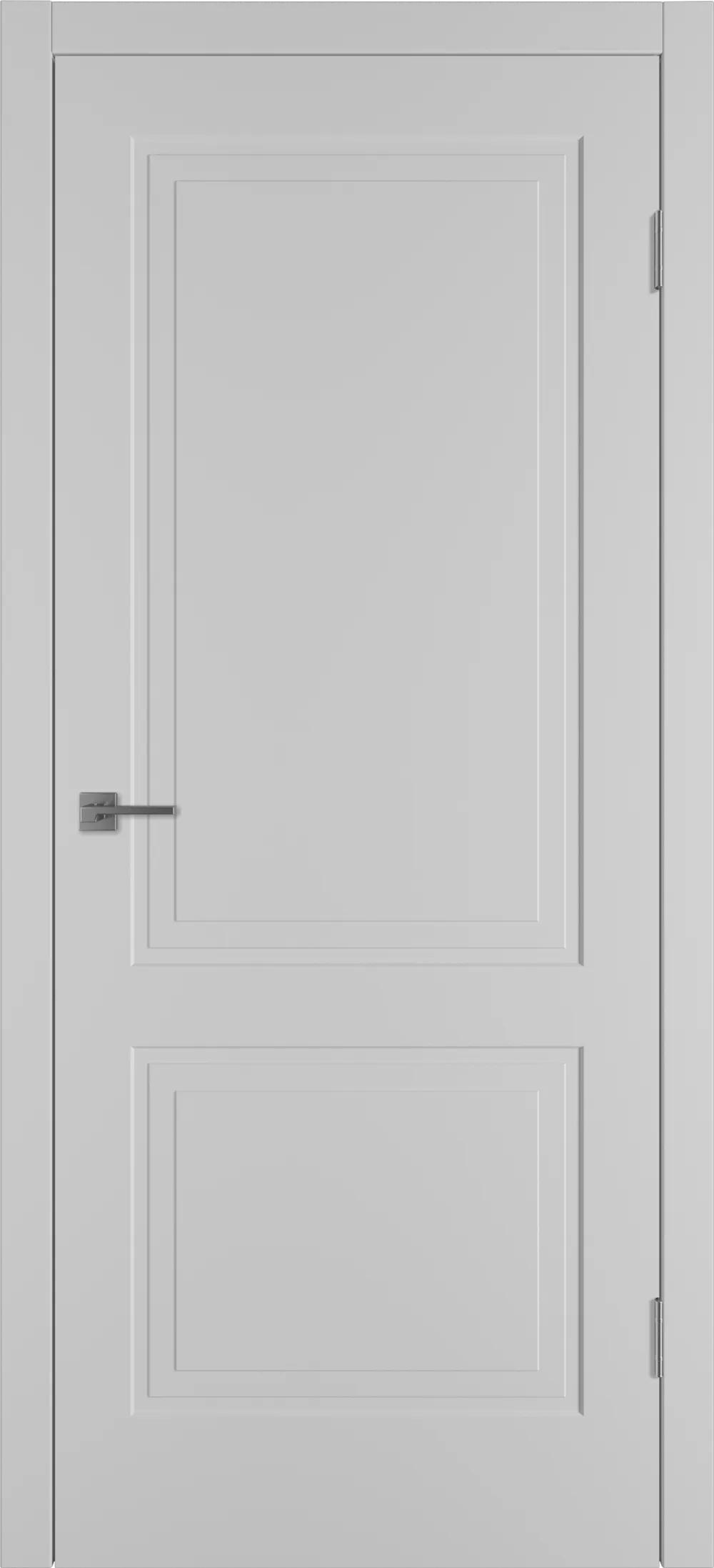 Дверь межкомнатная Integra 55.2 ДГ Серебро эмаль