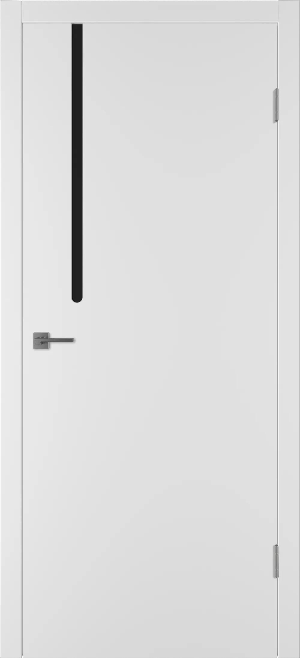 Дверь межкомнатная Integra Integra 61 ДО Black gloss Белая эмаль 800*2000 и нестандарт
