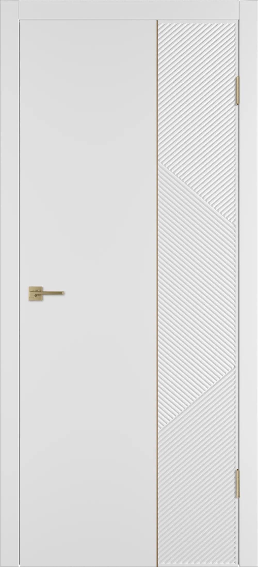 Дверь межкомнатная Linea ART2 ДГ Молдинг Золото цвета в ассортименте