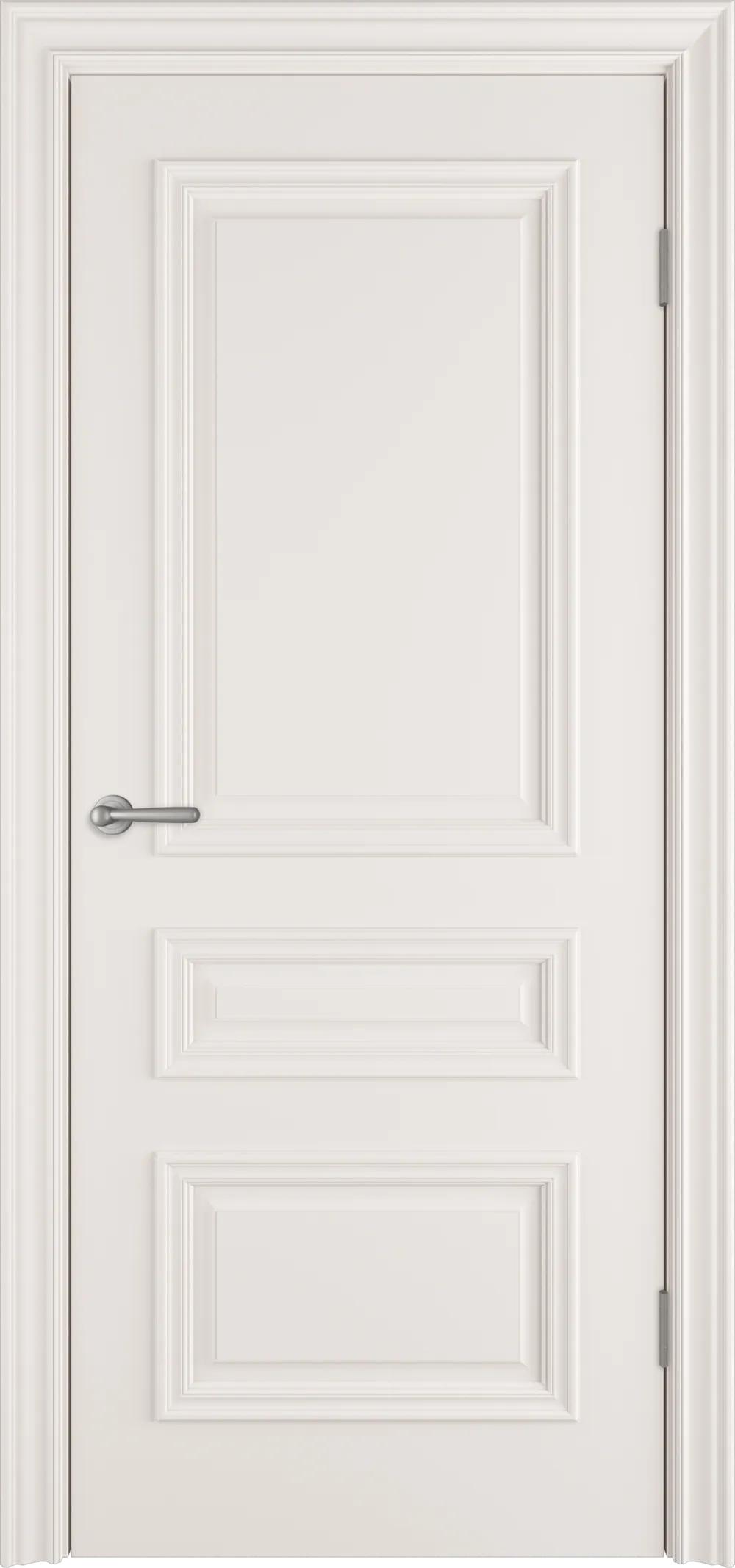 Дверь межкомнатная Antique Luxe 3 ДГ Слоновая кость эмаль