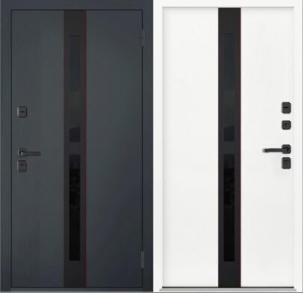 Дверь входная уличная TERMO PRO V5D black 960*2050 мм