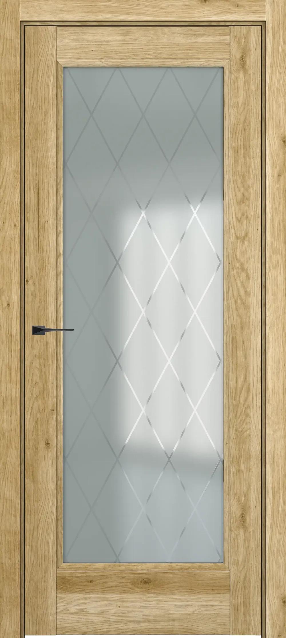 Дверь межкомнатная Baguette Неаполь ДО Baguette B2 Сатинато с рисунком ромб цвета в ассортименте
