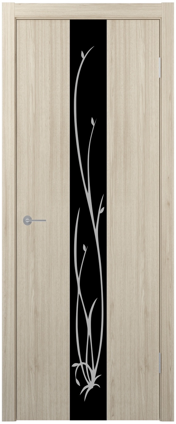ST13 ДО черный с рисунком 800*2000 Капучино