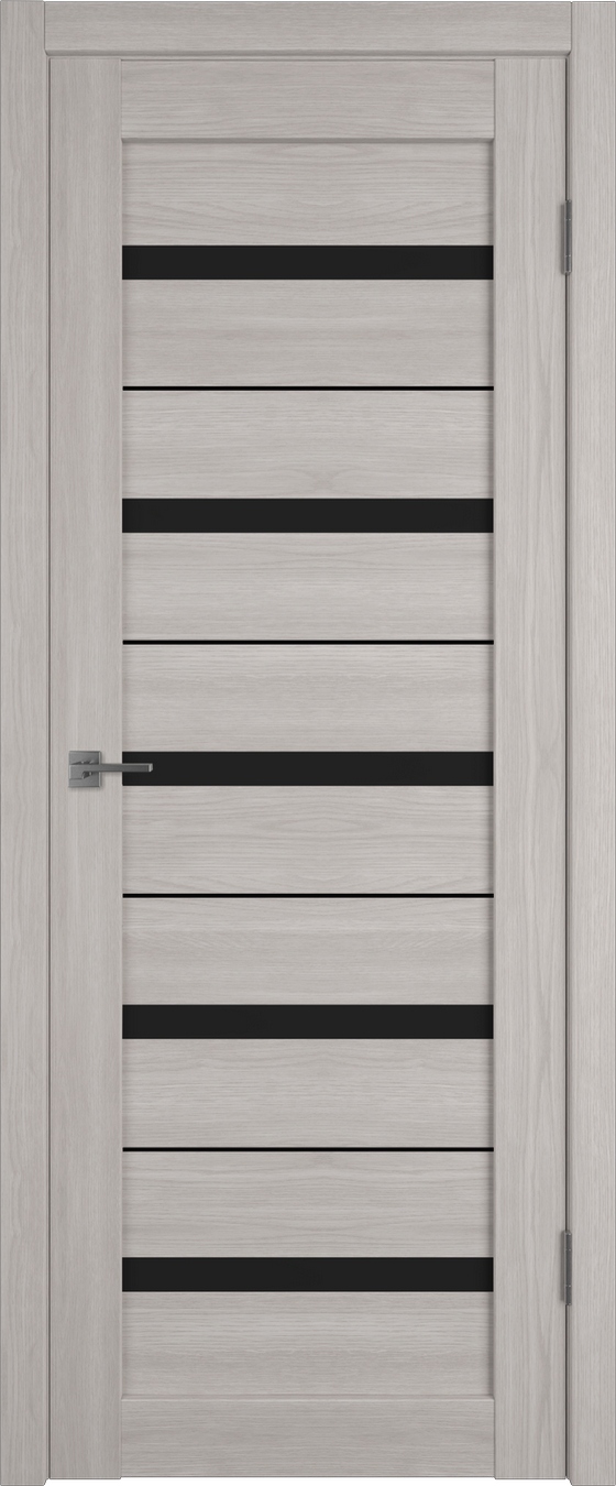 Atum Pro AL7 BLACK gloss 800*2000 Stone Oak молдинг черный
